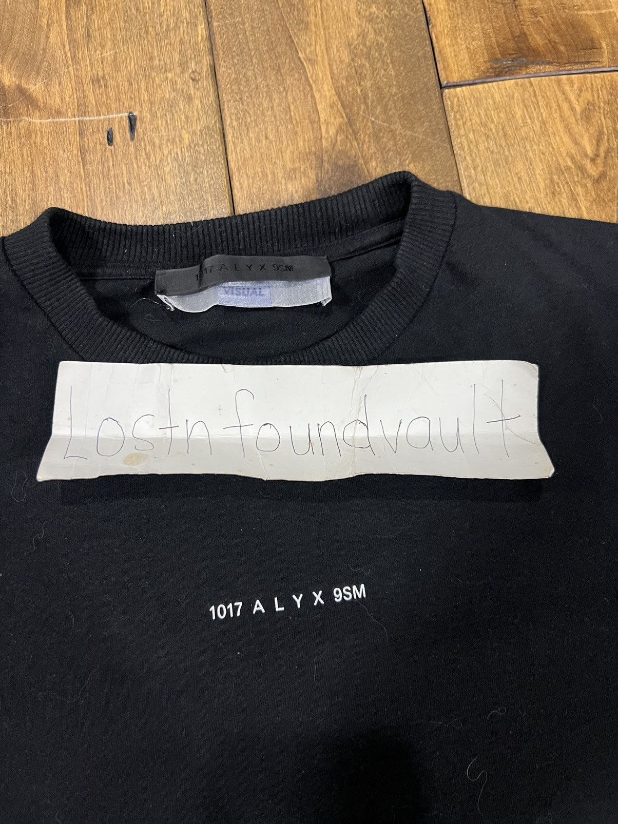 1017 ALYX 9SM 1017 Alyx 9SM Logo Reality Systems S/S shirt Size US XL / EU 56 / 4 - 9 Thumbnail