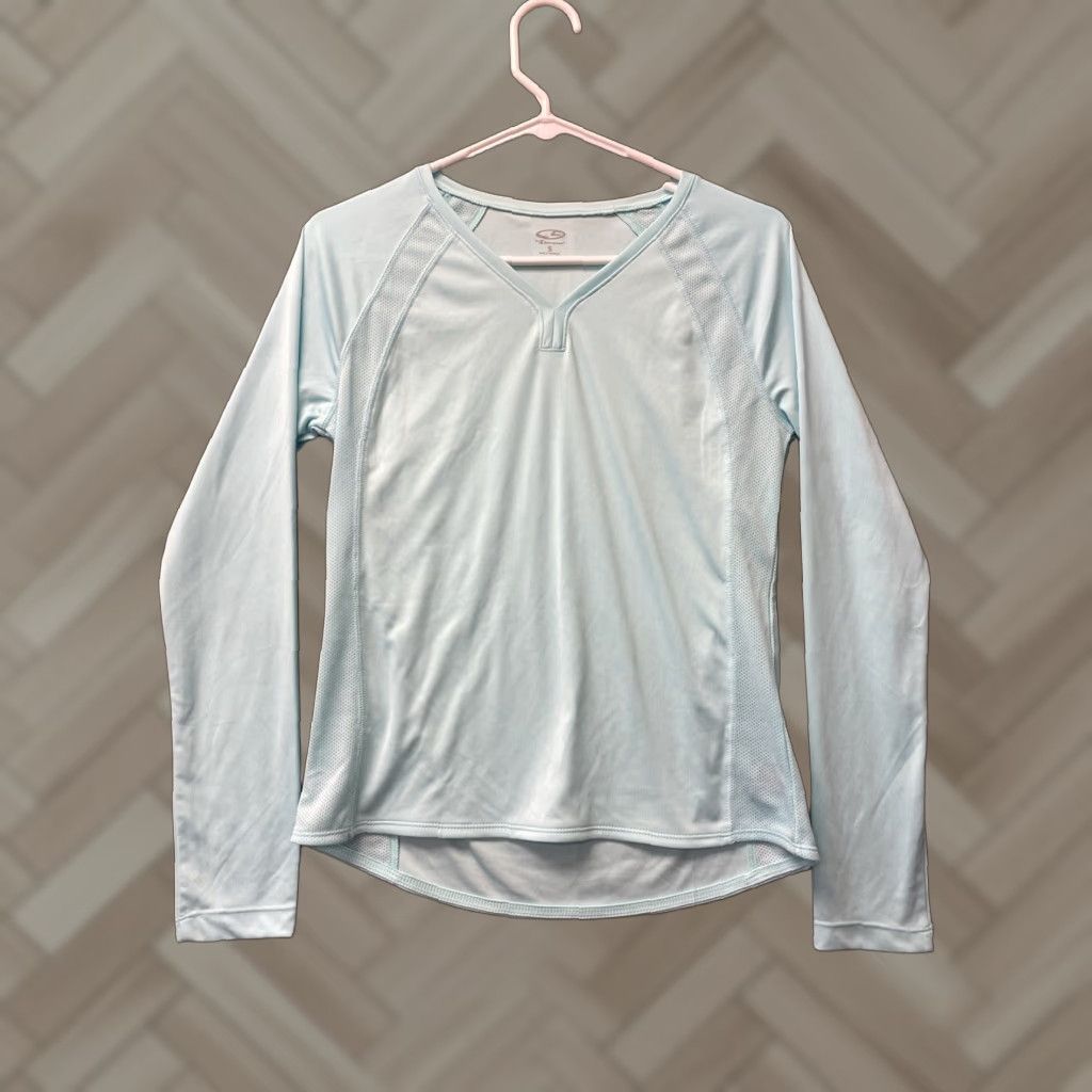 Champion Champion Shirt Womens S White Long Sleeve Soft /118-46 Size S / US 4 / IT 40 - 1 Thumbnail