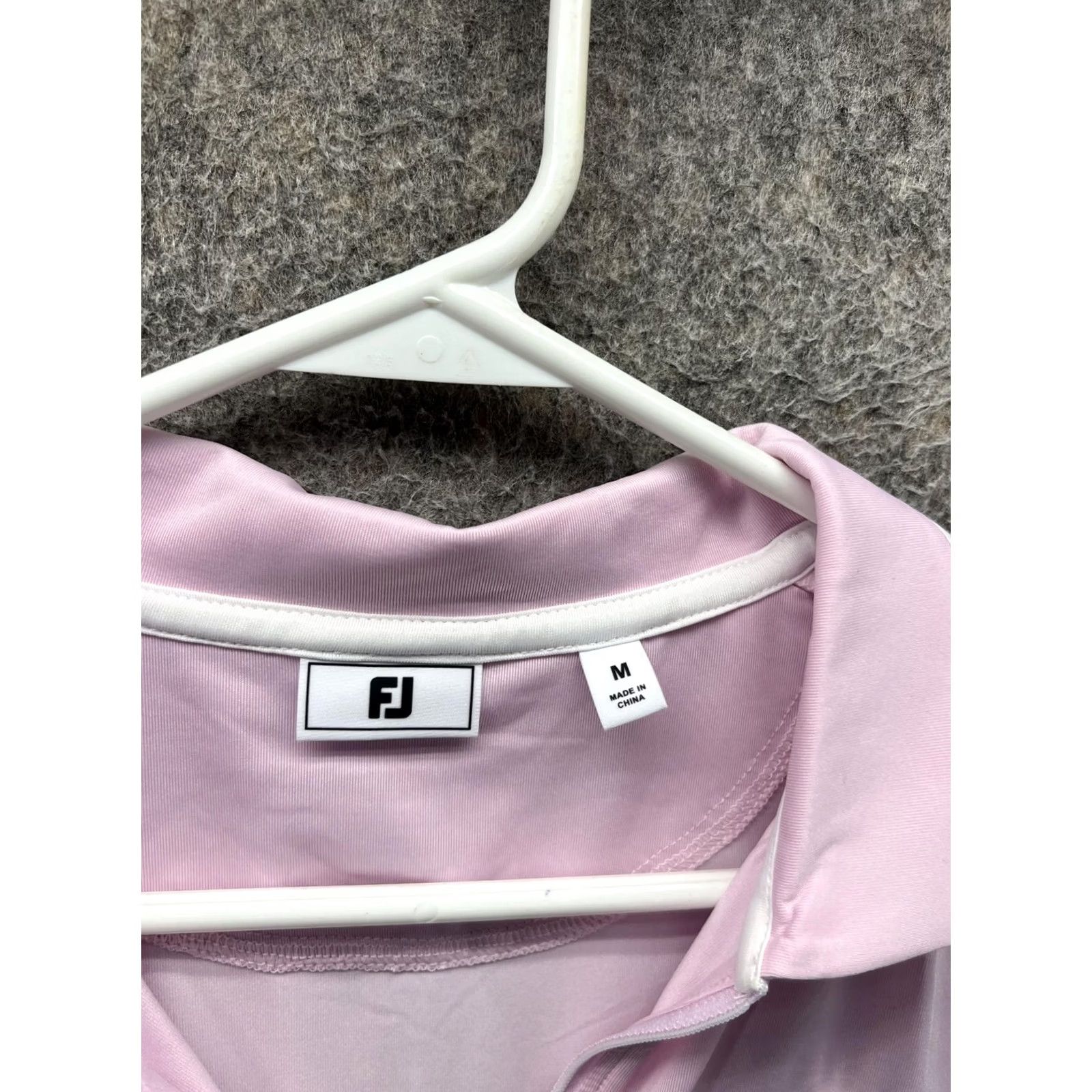 Footjoy FootJoy Polo Shirt Womens M Pink Short Sleeve 1/4 Zip Regions Tradition Golf Activewear Summer Womens Size M / US 6-8 / IT 42-44 - 2 Thumbnail
