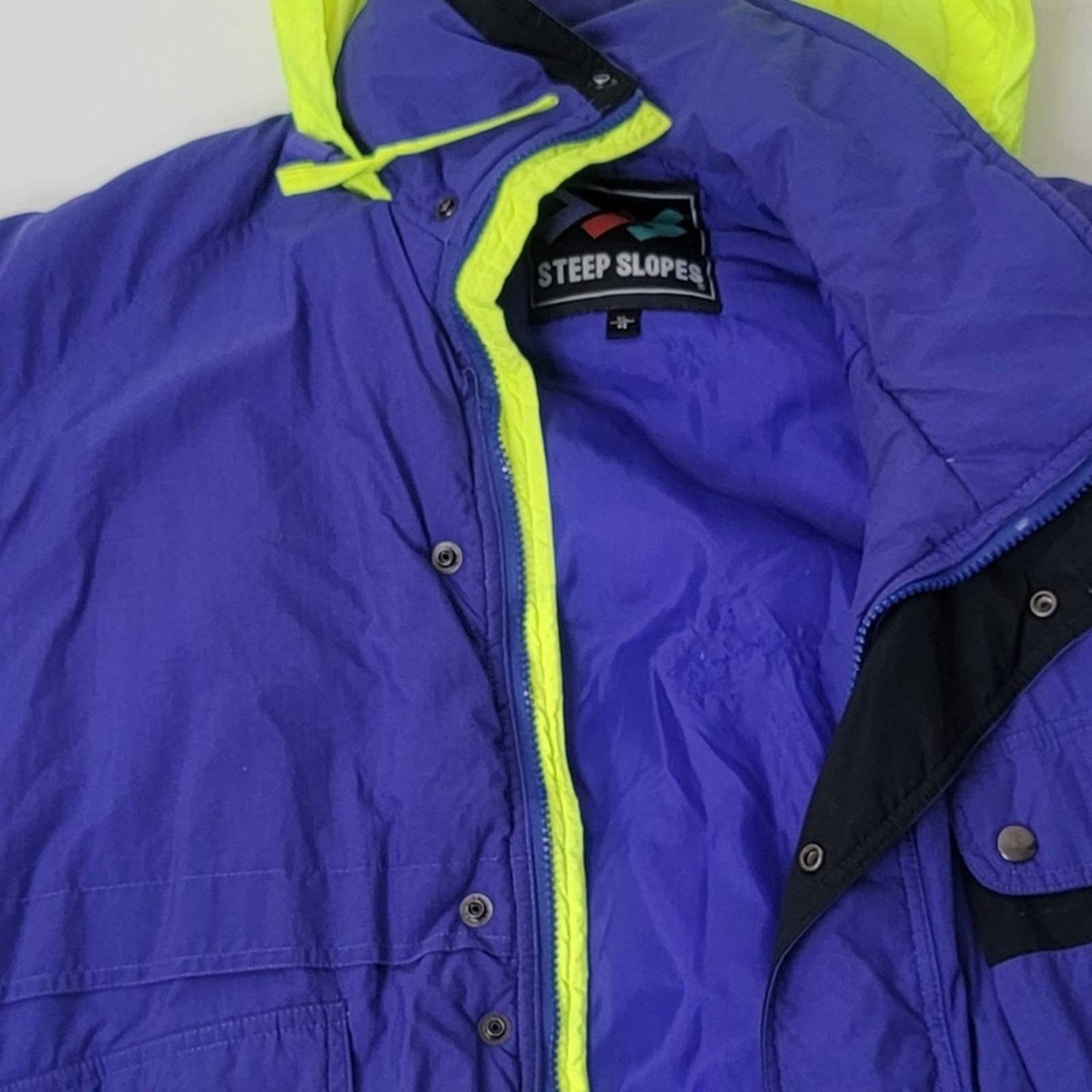 Vintage Vintage 90's Steeper Slopes Ski Snowboarding Puffer Jacket Size US L / EU 52-54 / 3 - 11 Thumbnail