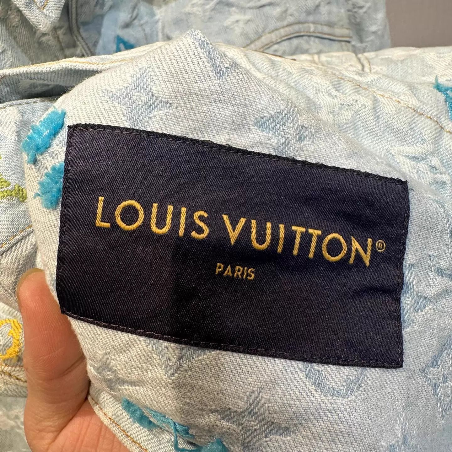 Louis Vuitton LV x Tyler color block denim jacket 50 Size US M / EU 48-50 / 2 - 4 Thumbnail