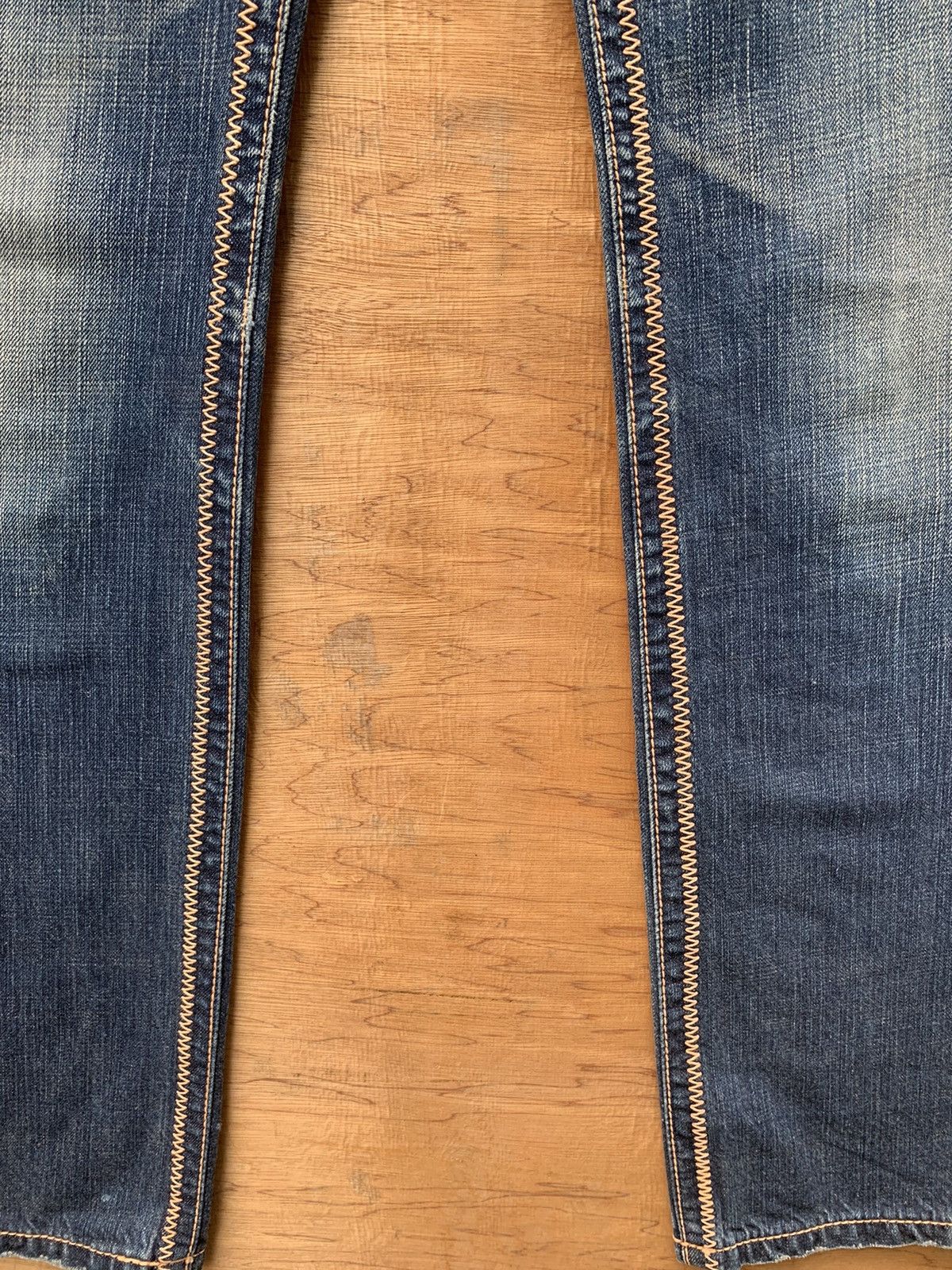 Vintage Keiji Itakura Japanese Designer Denim Pants Size US 30 / EU 46 - 13 Thumbnail
