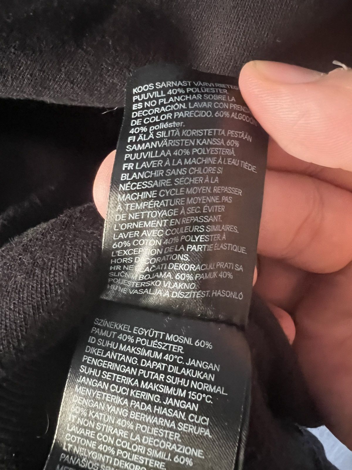 H&M × The Weeknd THE WEEKND XO H&M PULLOVER Size US M / EU 48-50 / 2 - 7 Thumbnail