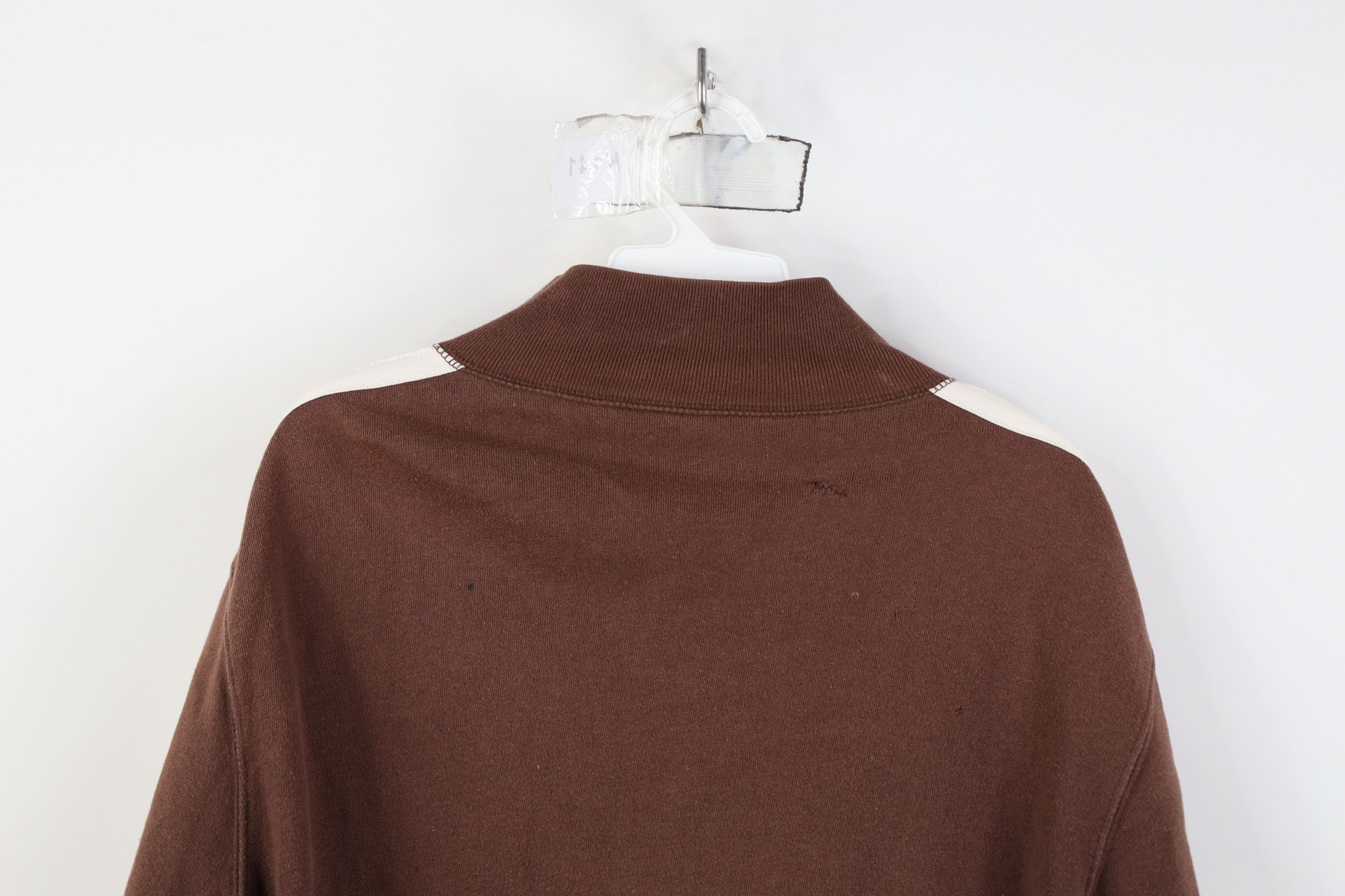 Aeropostale Vintage 90s Y2K Aeropostale Full Zip Sweatshirt Jacket Brown Size US M / EU 48-50 / 2 - 15 Thumbnail