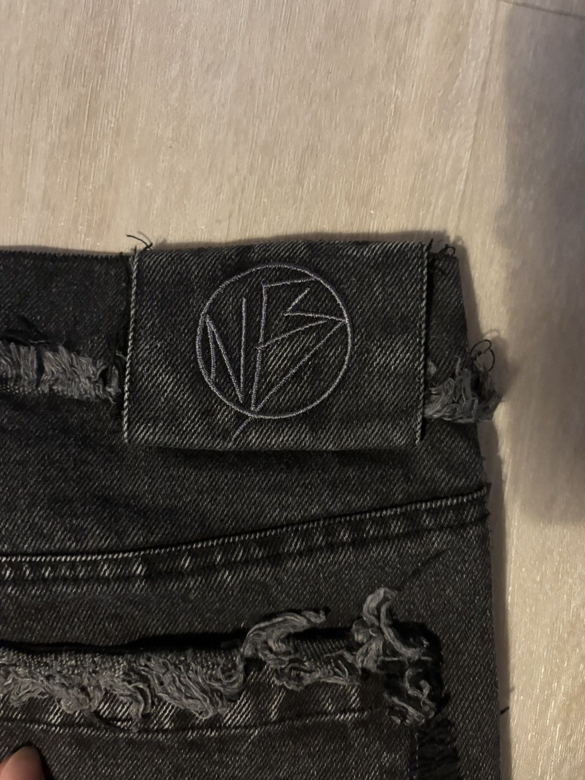 No Faith Studios NFS No Faith Studios Black Denim Size US 32 / EU 48 - 5 Thumbnail