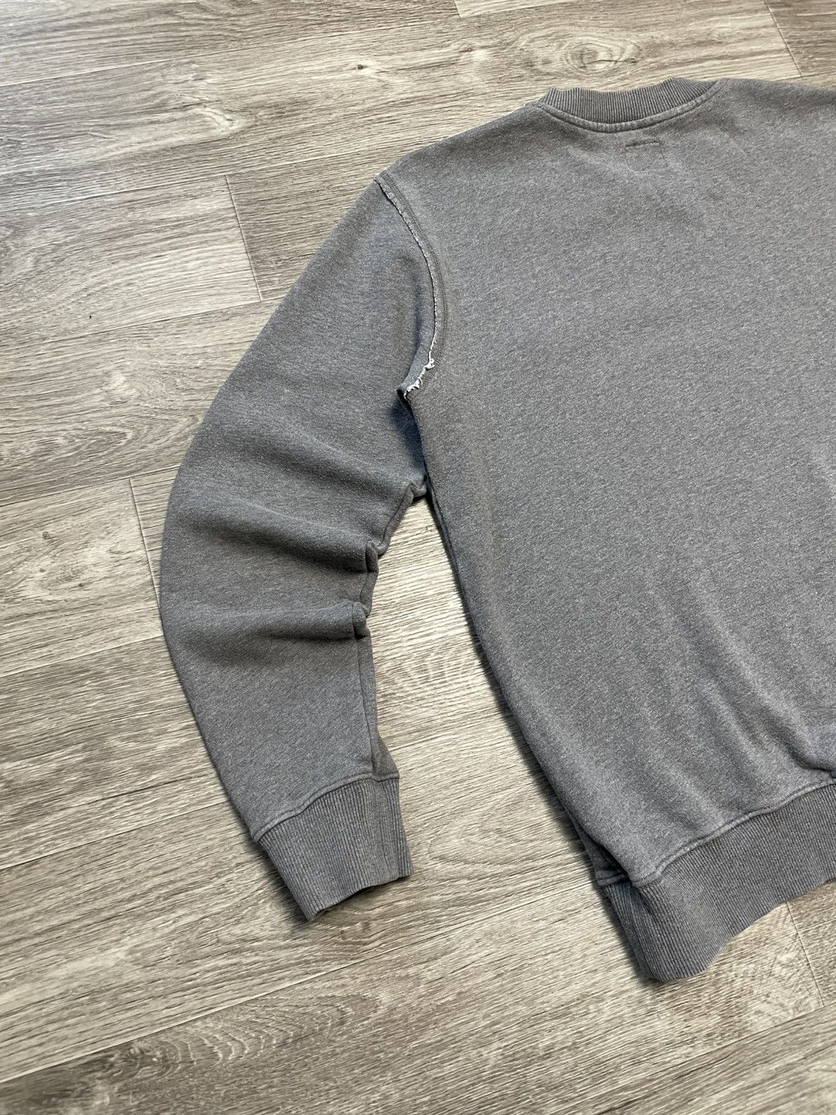 Alexander McQueen Alexander McQueen Big Logo Gray Sweatshirt Crewneck Size US M / EU 48-50 / 2 - 18 Thumbnail
