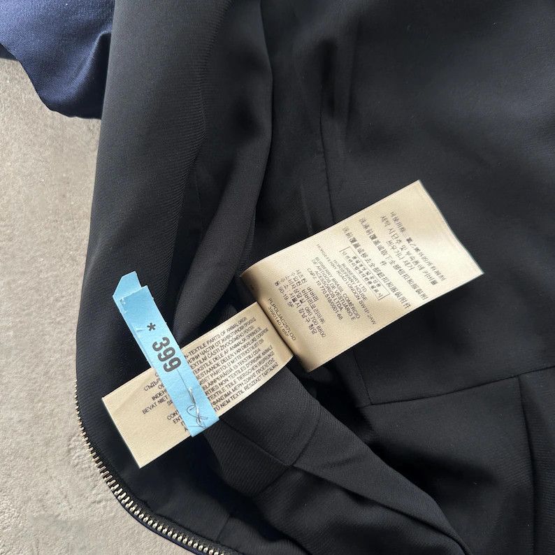 Burberry Burberry London Women's Navy Blue Short Sleeve Dress EU S Size S / US 4 / IT 40 - 10 Thumbnail