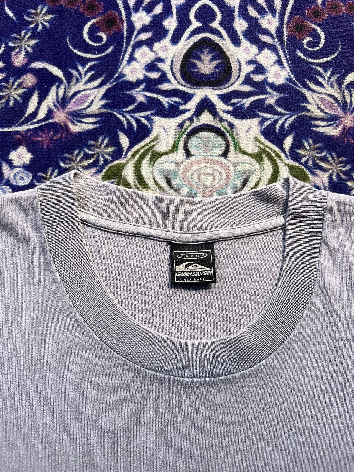 Quicksilver Vintage 90's Quicksilver Sun Faded Tshirt Size US L / EU 52-54 / 3 - 6 Thumbnail