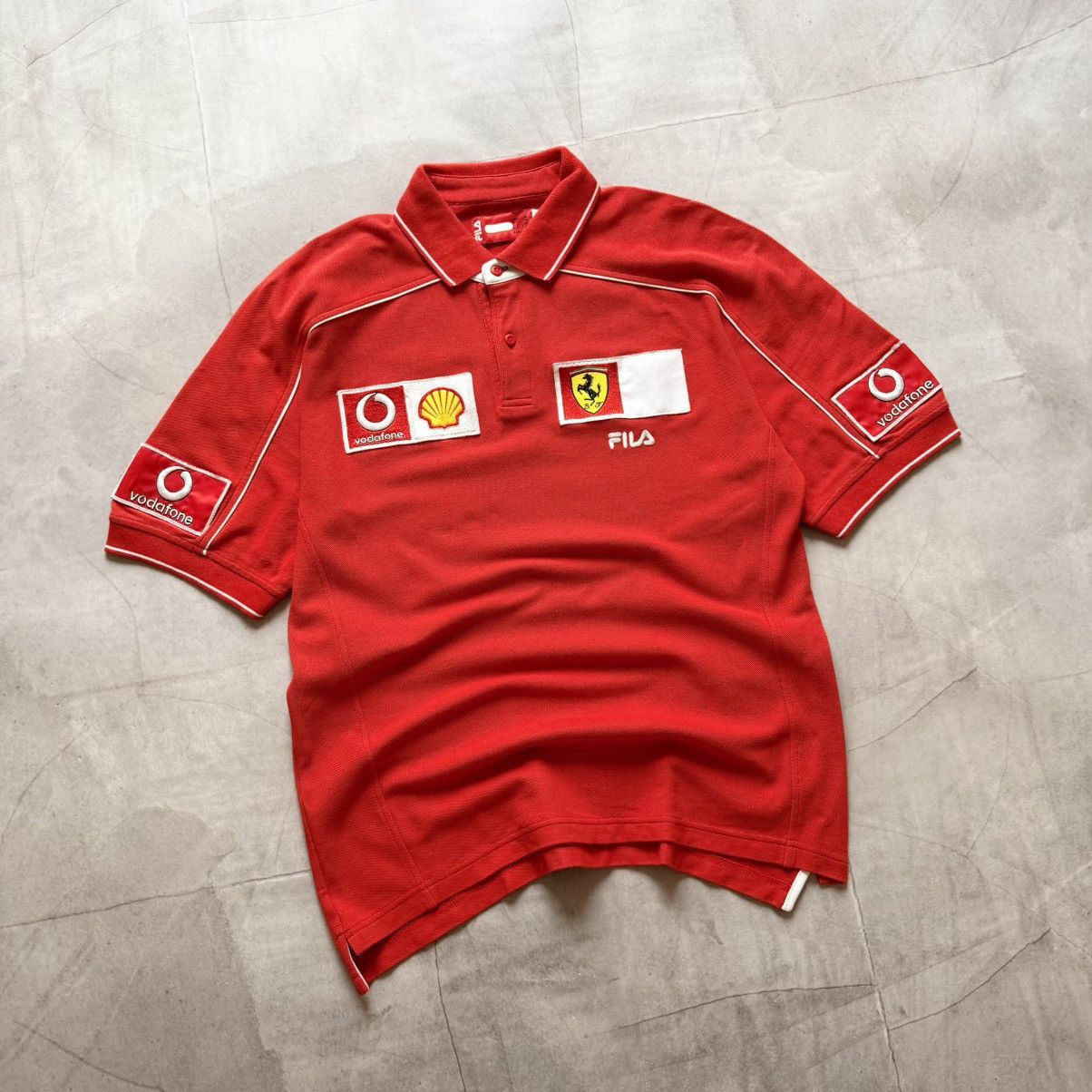 Ferrari Fila Ferrari Formula 1 Racing Michael Schumacher T-Shirt Y2K Size US M / EU 48-50 / 2 - 1 Thumbnail