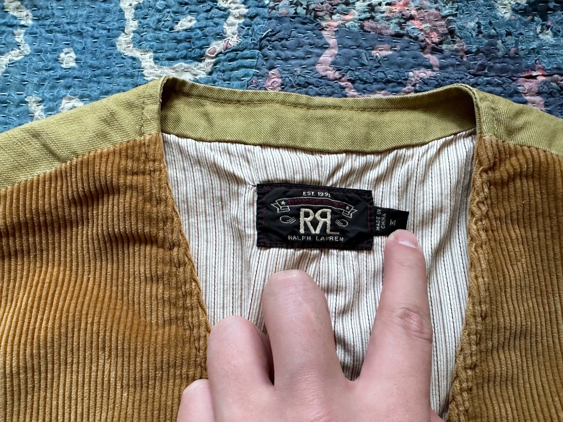 RRL Ralph Lauren RRL Corduroy Hunting Vest M Vintage Size US M / EU 48-50 / 2 - 4 Thumbnail
