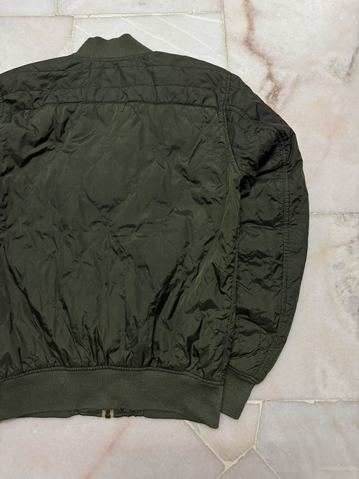 Diesel 💥VINTAGE Y2K DIESEL-CO OLIVE GREEN MILITARY DISTRESS BOMBERS Size US S / EU 44-46 / 1 - 22 Thumbnail