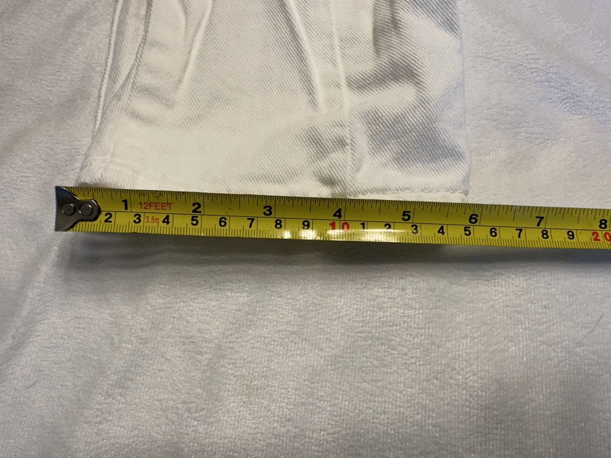 Sandro Sandro Straight Leg Denim Jeans White Women's Size 24”x25” Size 24" / US 00 / IT 34 - 8 Thumbnail