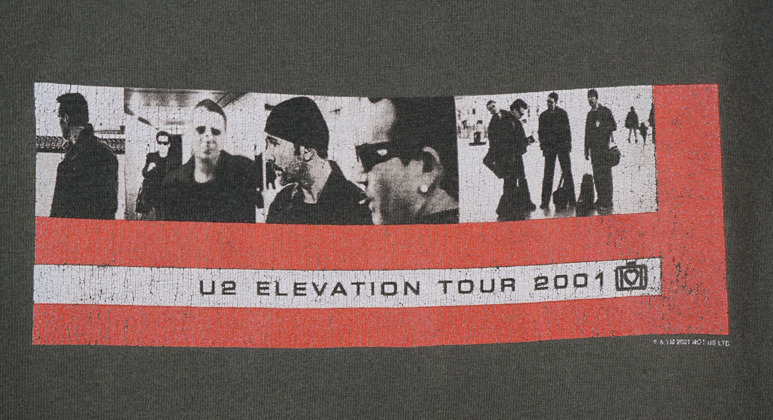 Band Tees × Vintage Vintage 2001 U2 T-Shirt Elevation Tour Size US M / EU 48-50 / 2 - 2 Thumbnail