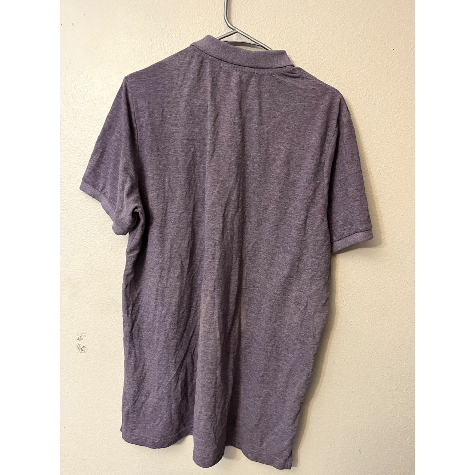 Vintage US Polo Assn. Purple W/ logo Short Sleeve Collared Shirt Size Large Size US L / EU 52-54 / 3 - 4 Thumbnail