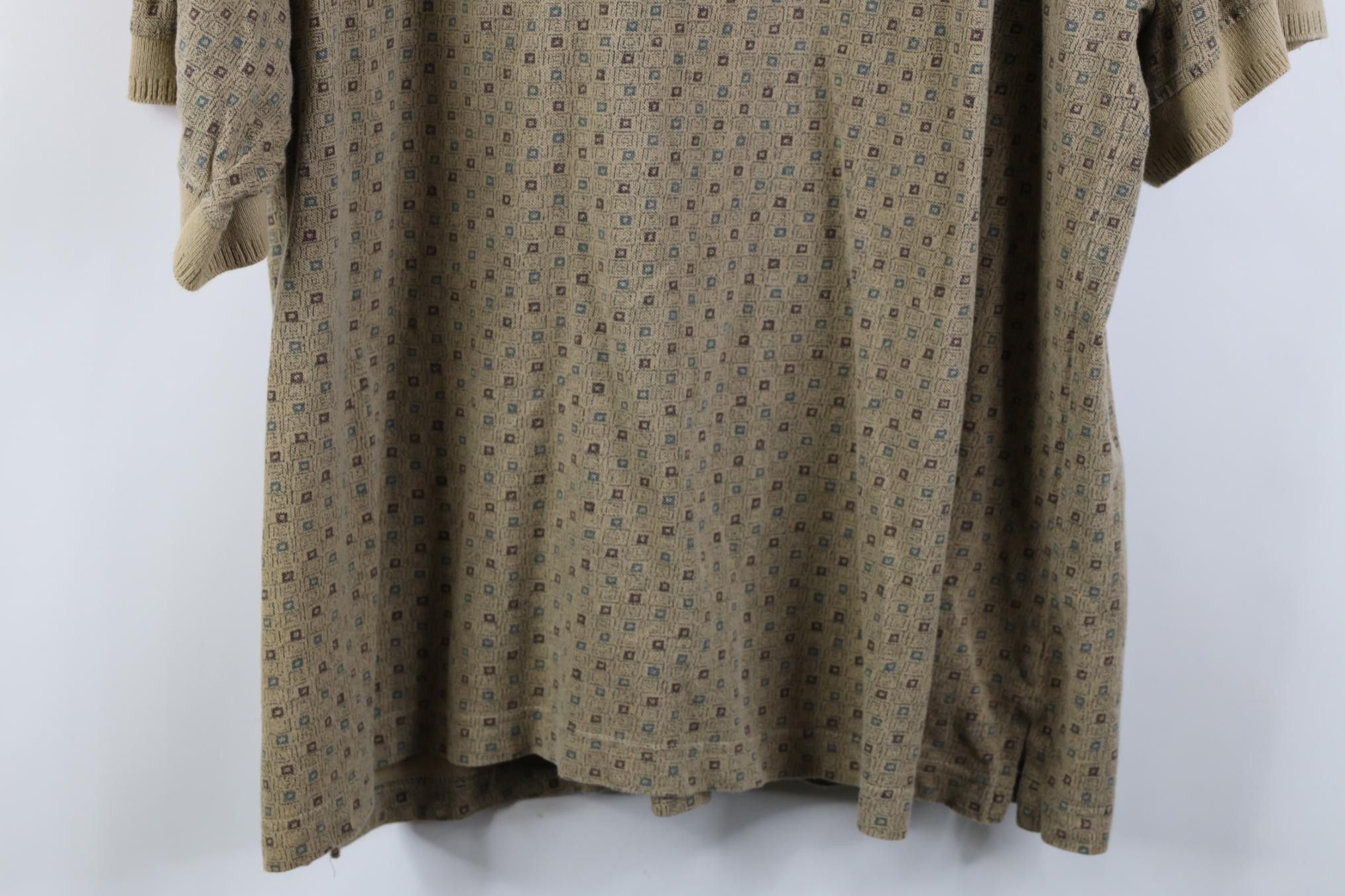 Vintage Vintage 90s Streetwear Baggy Fit Knit Golf Polo Shirt Size US L / EU 52-54 / 3 - 10 Thumbnail