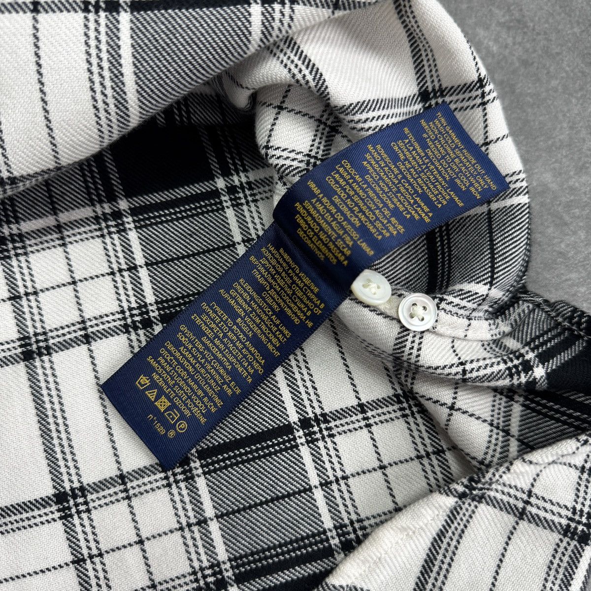 Polo Ralph Lauren Polo Ralph Lauren Plaid Long Sleeve Logo Women Flannel Shirt Size S / US 4 / IT 40 - 13 Thumbnail