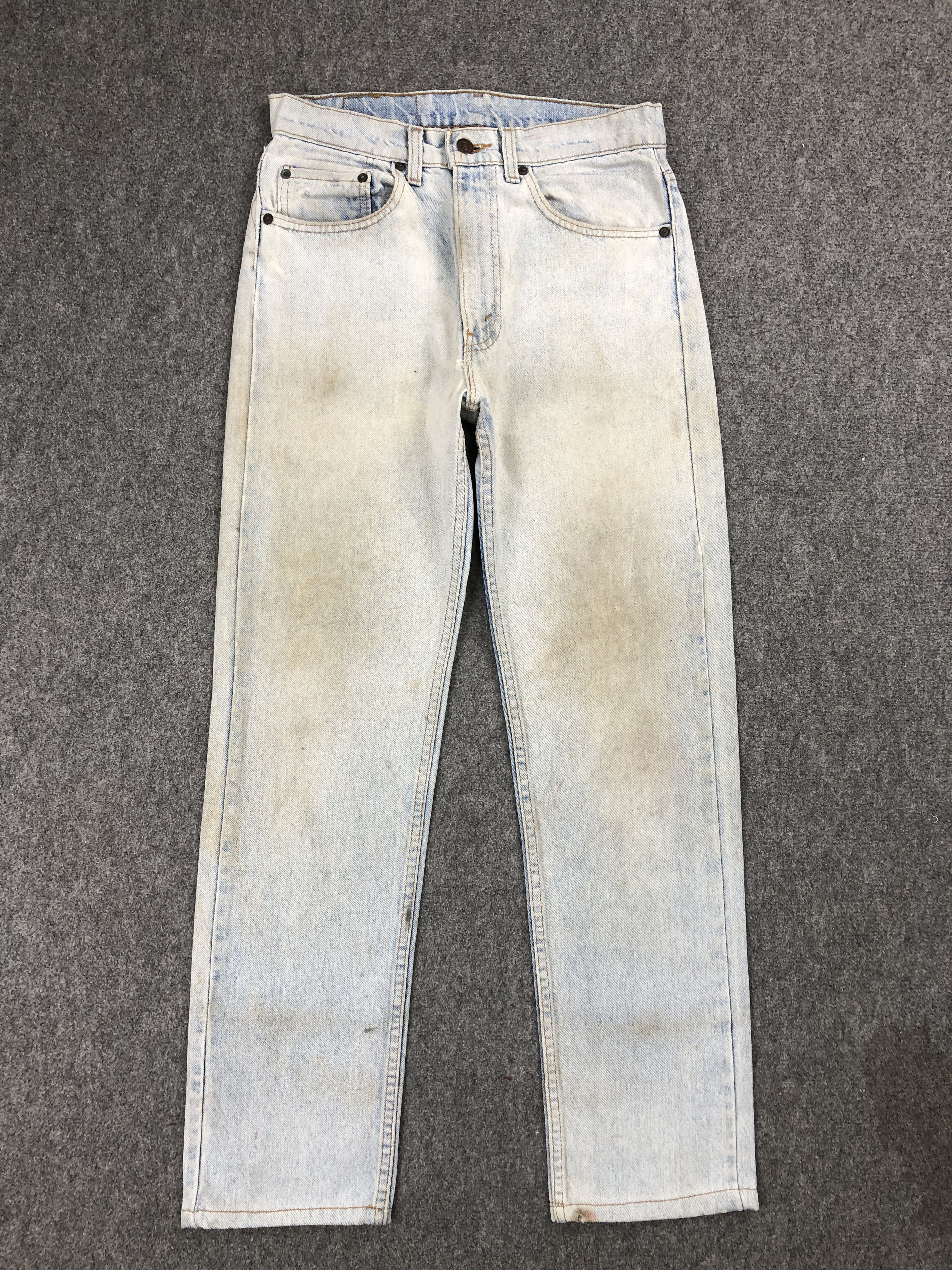 Levi's Vintage 90s Levis 505 Dirty Light Washed Jeans DP2256 Size US 29 - 1 Thumbnail