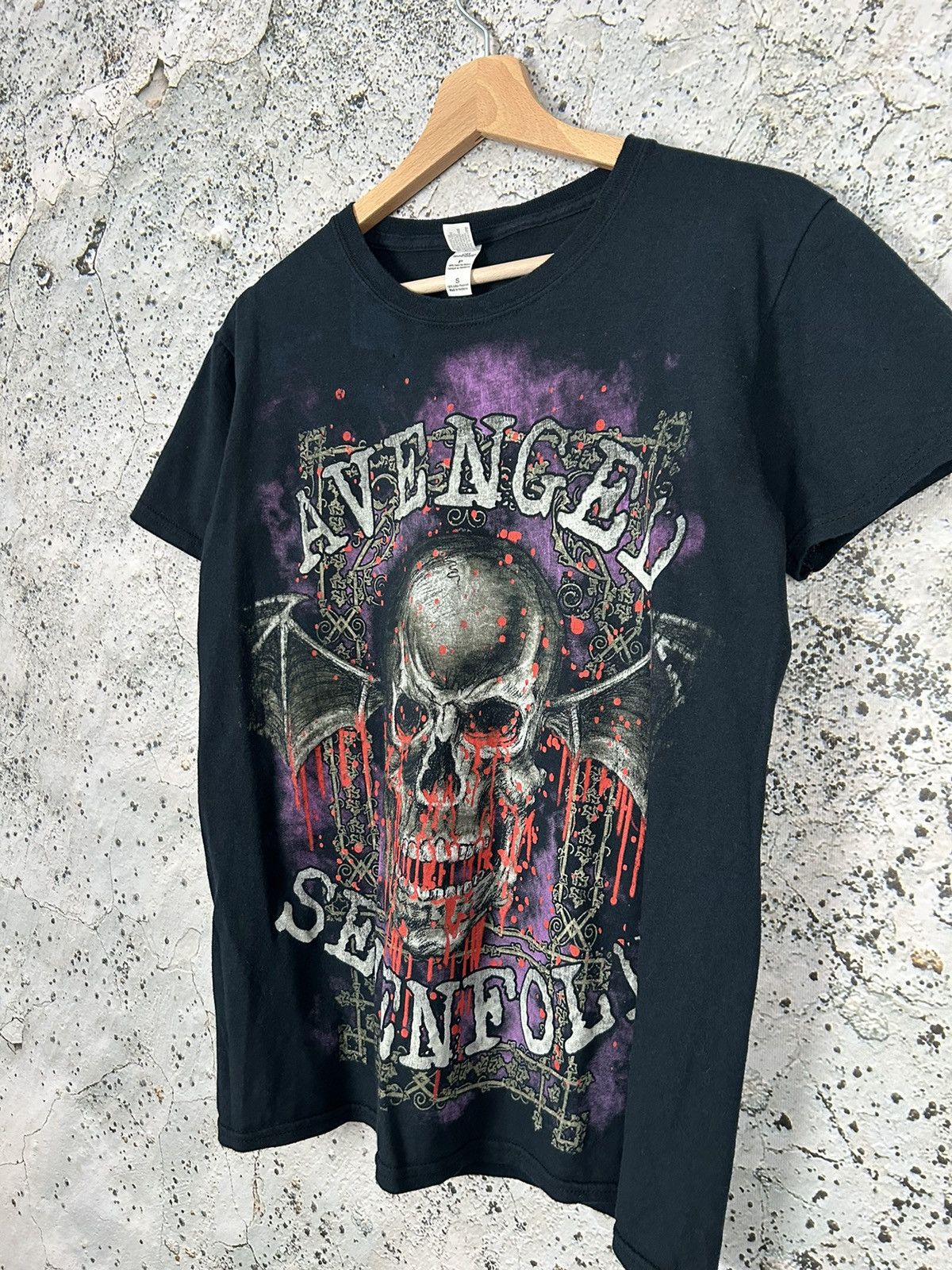 Band Tees Vintage Avenged Sevenfold Rock Band Tee Metal Rare 90s Y2K Size US S / EU 44-46 / 1 - 2 Thumbnail