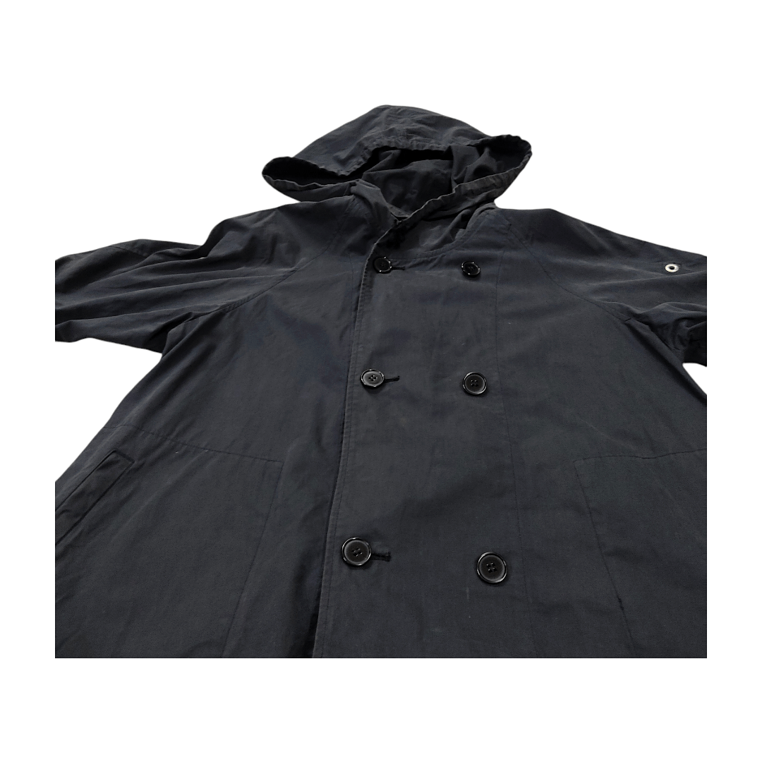 Issey Miyake i.S Sunao Kuwahara Double Breasted Grim Reaper Parka Jacket Size US M / EU 48-50 / 2 - 4 Thumbnail