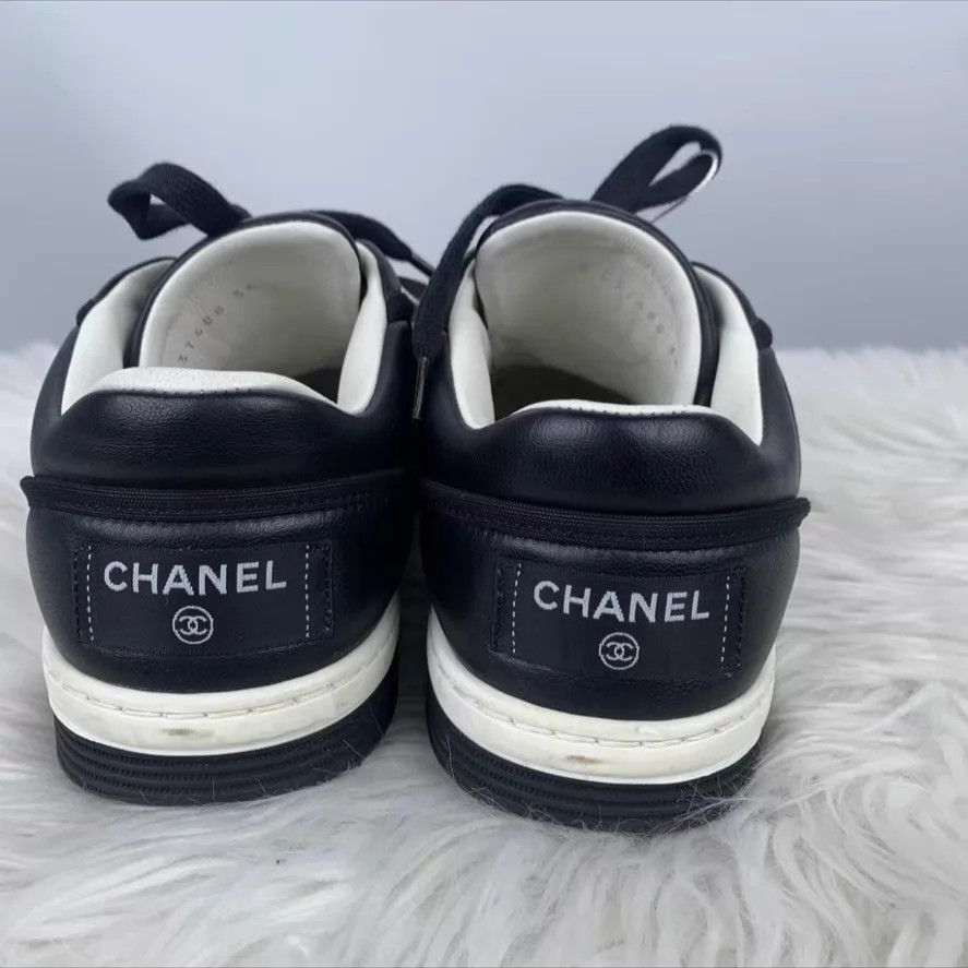 Chanel Chanel Black & White Panda Platform Sneakers Women's 36 Size US 5.5 / IT 35.5 - 3 Thumbnail