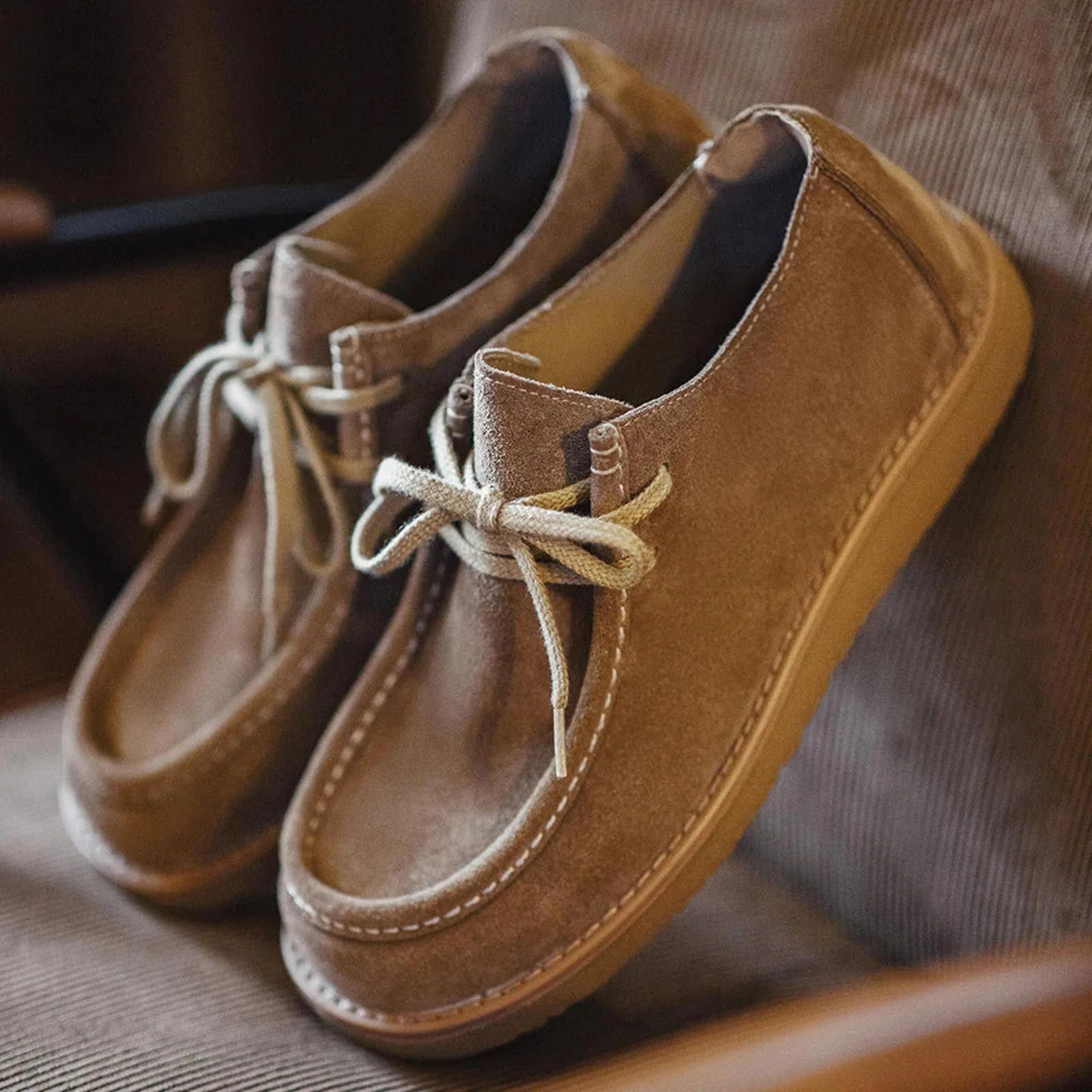 Other Suede Moccasin Lace-up Shoes Size US 9 / EU 42 - 1 Thumbnail