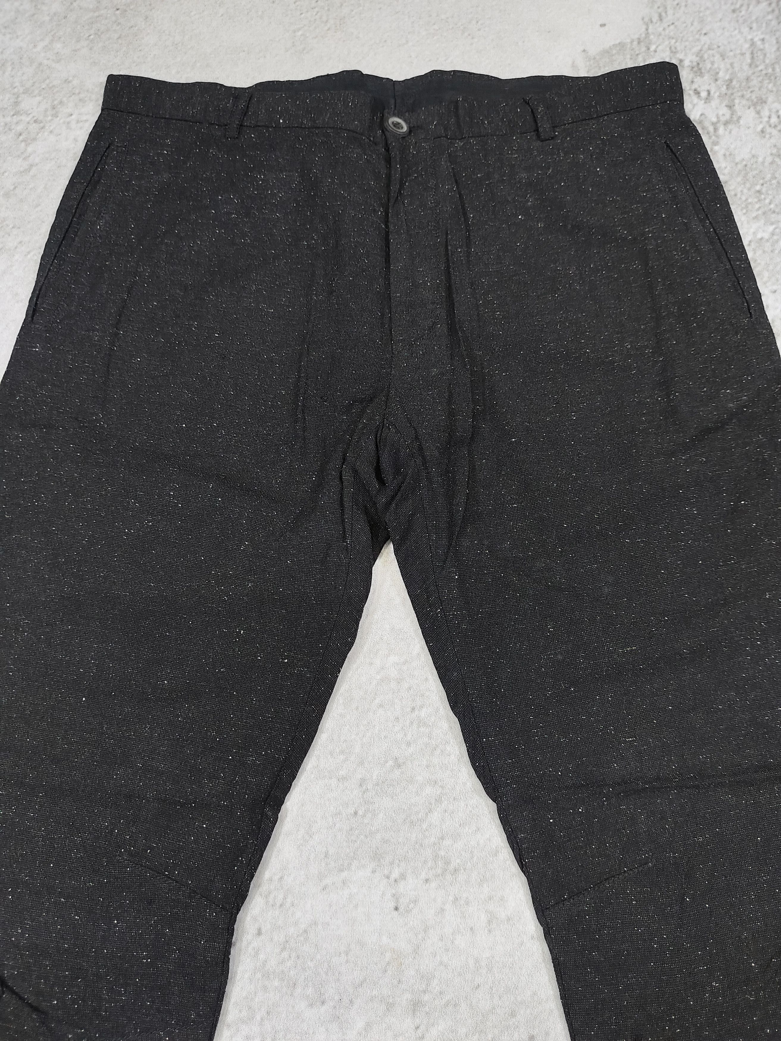 Lanvin Lanvin- Artisanal Tailored Speckled Wool Zipper Trousers Size US 32 / EU 48 - 3 Thumbnail