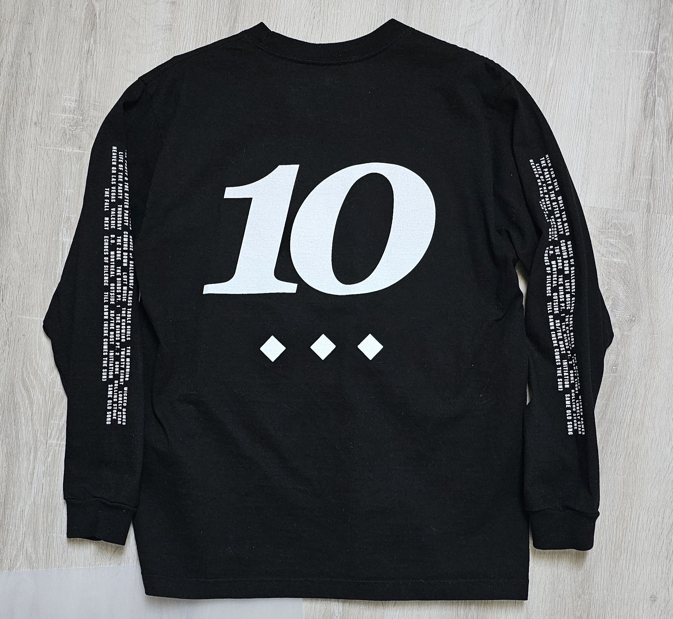 The Weeknd × XO The Weeknd XO Trilogy Decade Longsleeve Size US M / EU 48-50 / 2 - 2 Thumbnail