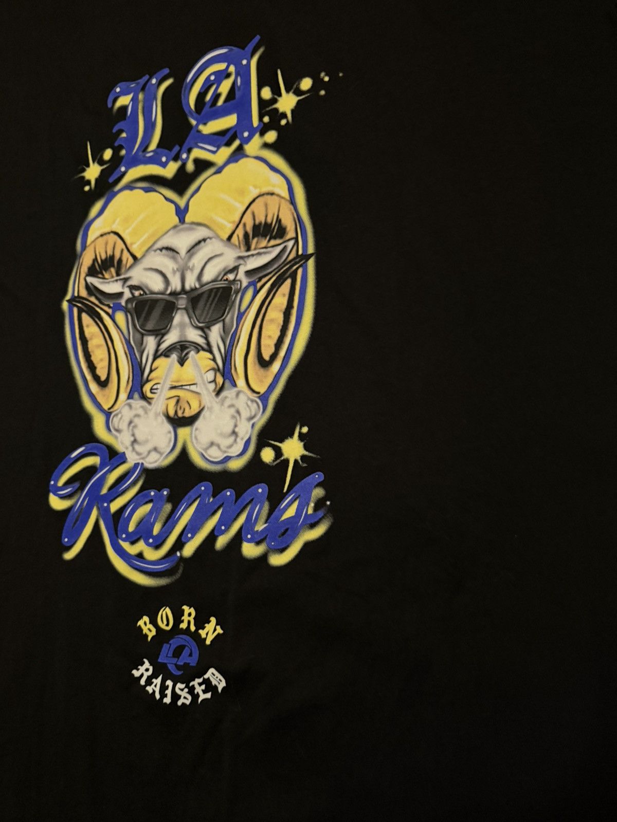 Born X Raised Born x Raised Rams Graffiti Shirt size 3XL Size US XXL / EU 58 / 5 - 4 Thumbnail