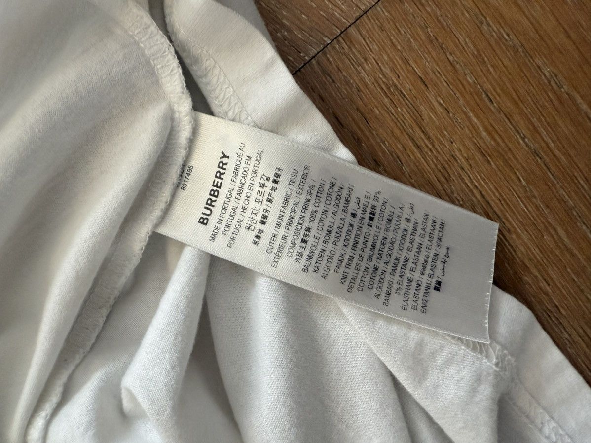Burberry Burberry logo tee Size US XL / EU 56 / 4 - 5 Thumbnail