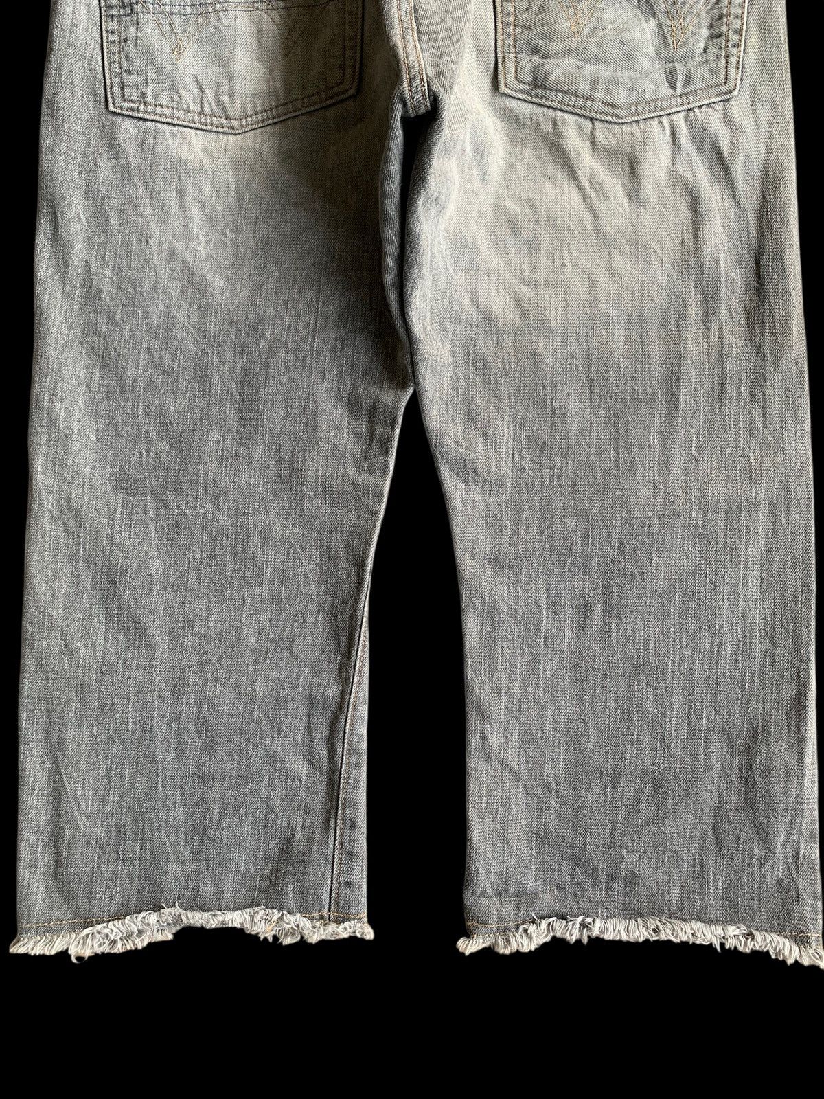 If Six Was Nine VINTAGE EDWIN 505S SELVEDGE FADED DISTRESSED SHORT DENIM Size US 32 / EU 48 - 9 Thumbnail