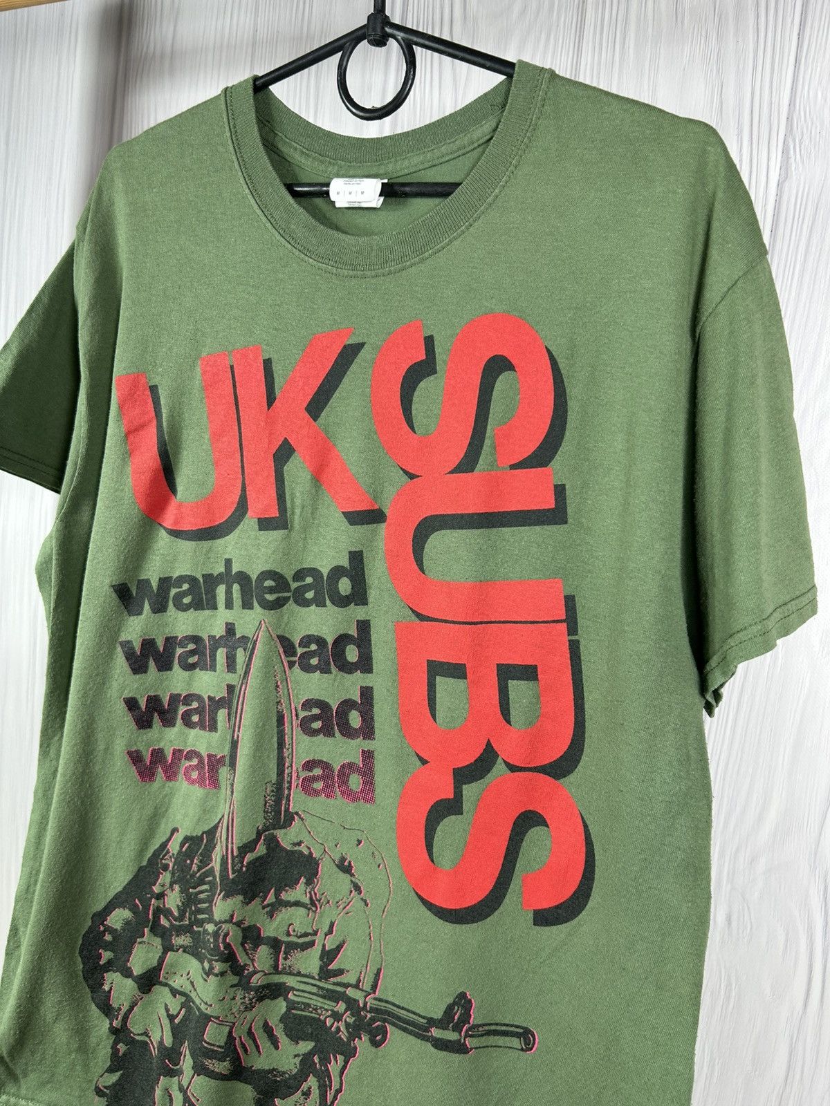 Band Tees Vintage U.K. Subs Warhead Band T-Shirt Size M Size US M / EU 48-50 / 2 - 2 Thumbnail