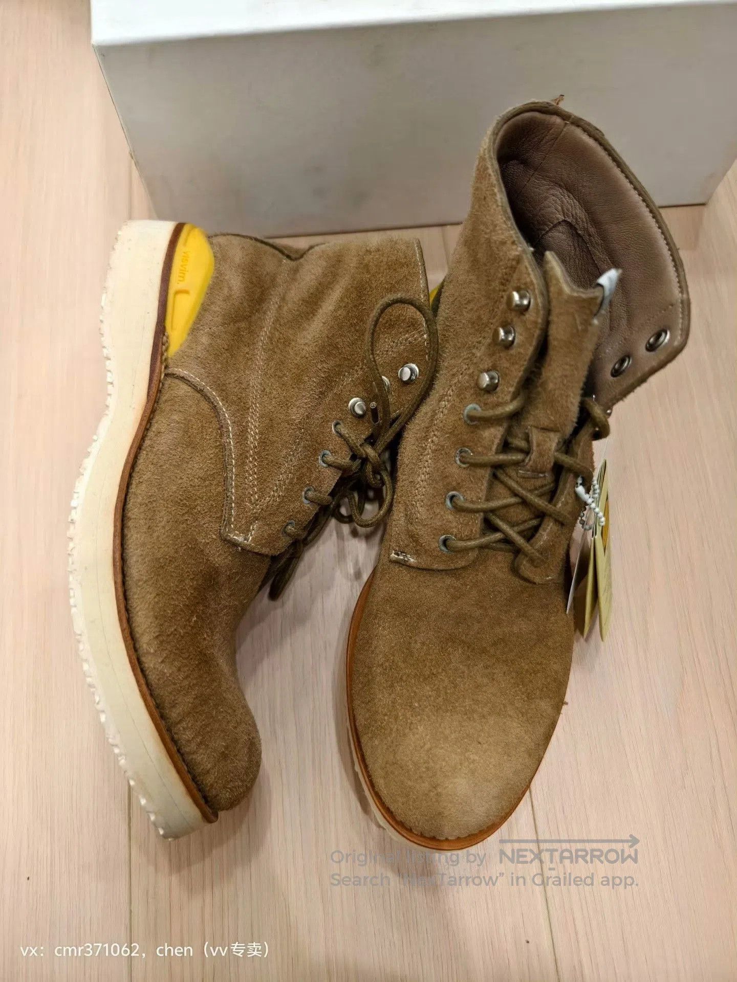 Visvim VISVIM VIRGIL BOOTS FOLK EXCLUSIVE. Size US 9.5 / EU 42-43 - 2 Thumbnail