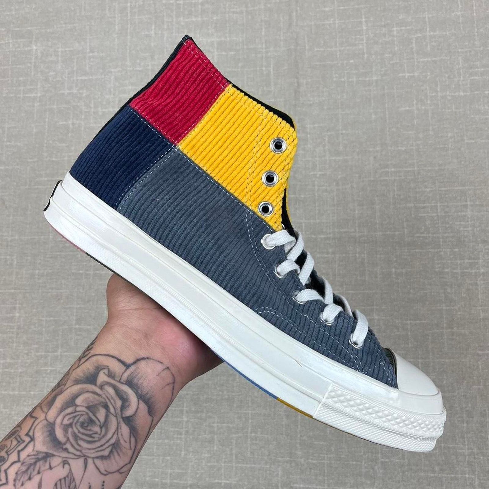 Converse Converse x Offspring Corduroy Patchwork CTA 70s Size US 10 / EU 43 - 1 Thumbnail