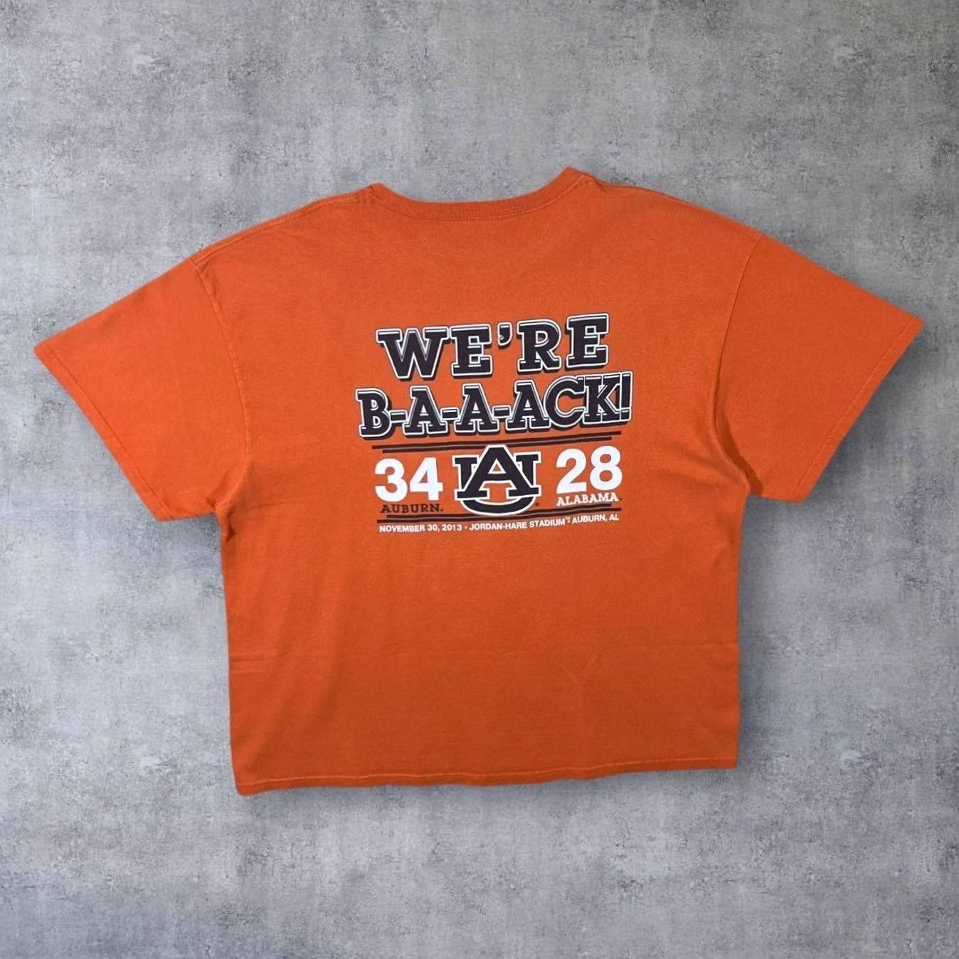 Delta NCAA Auburn University “Gusbusted” Iron Bowl Champions College Graphic T-Shirt XL XXL Size US XXL / EU 58 / 5 - 2 Thumbnail