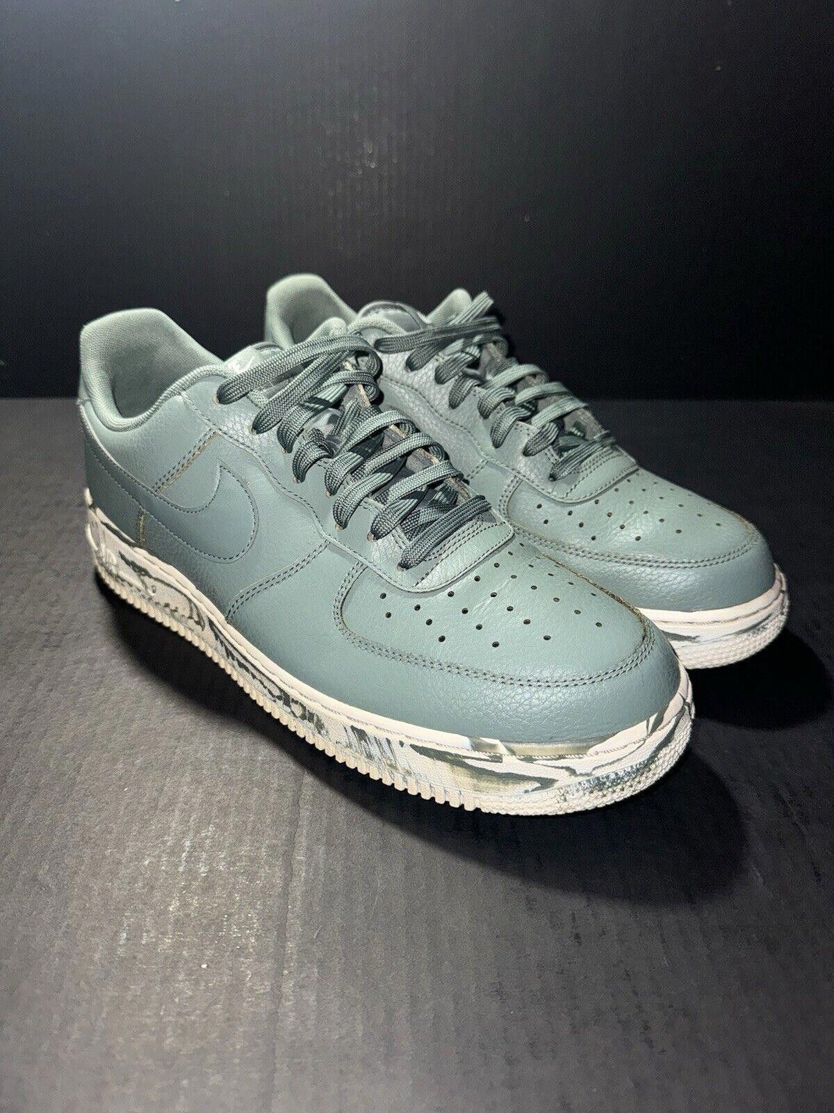 Nike Nike Men's Air Force 1 Low Green Marble AJ9507-300 Sz 11.5 Size US 11.5 / EU 44-45 - 2 Thumbnail
