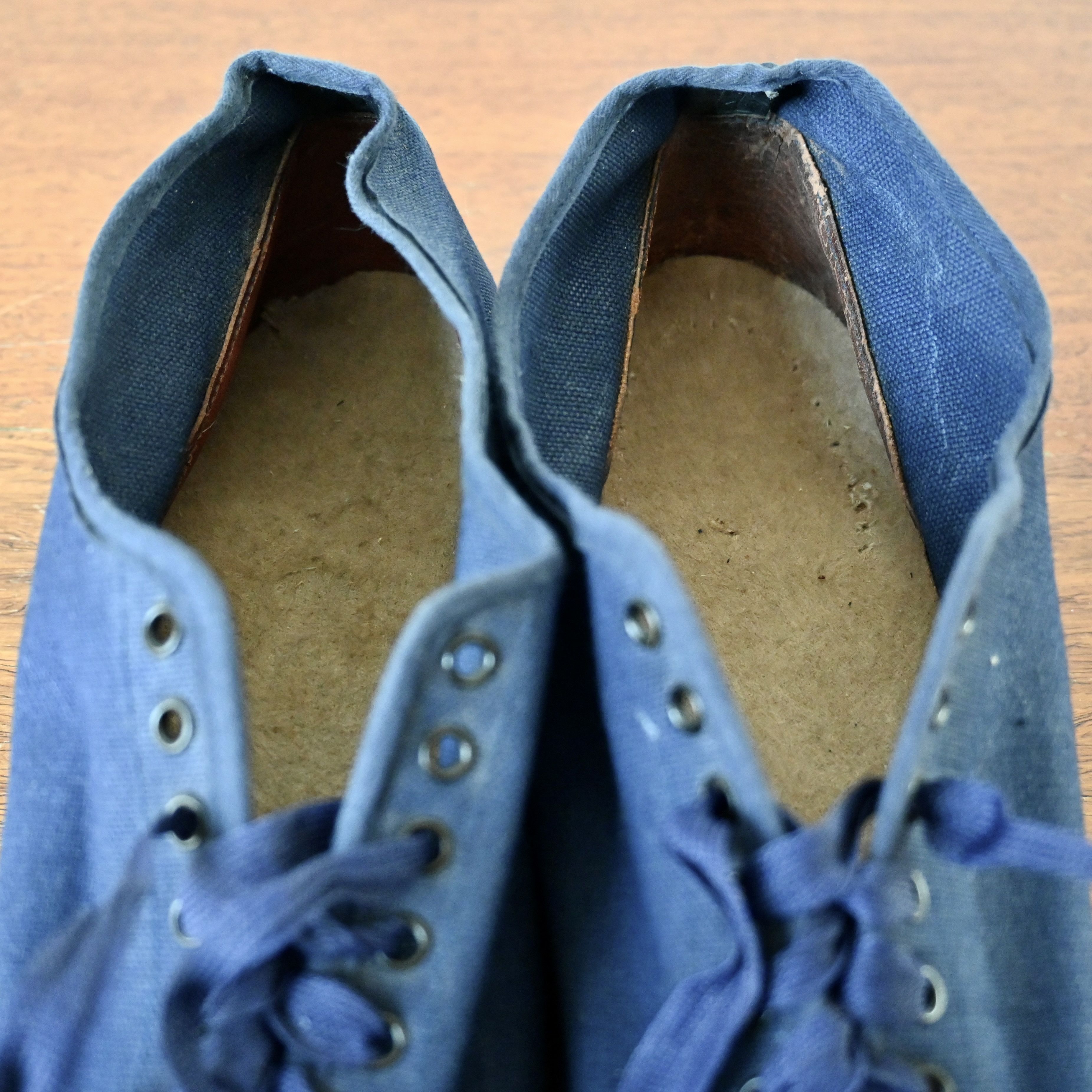 Vintage DEADSTOCK, 1920s-30s Swedish Military "gym trainer", 43 Size US 9.5 / EU 42-43 - 11 Thumbnail