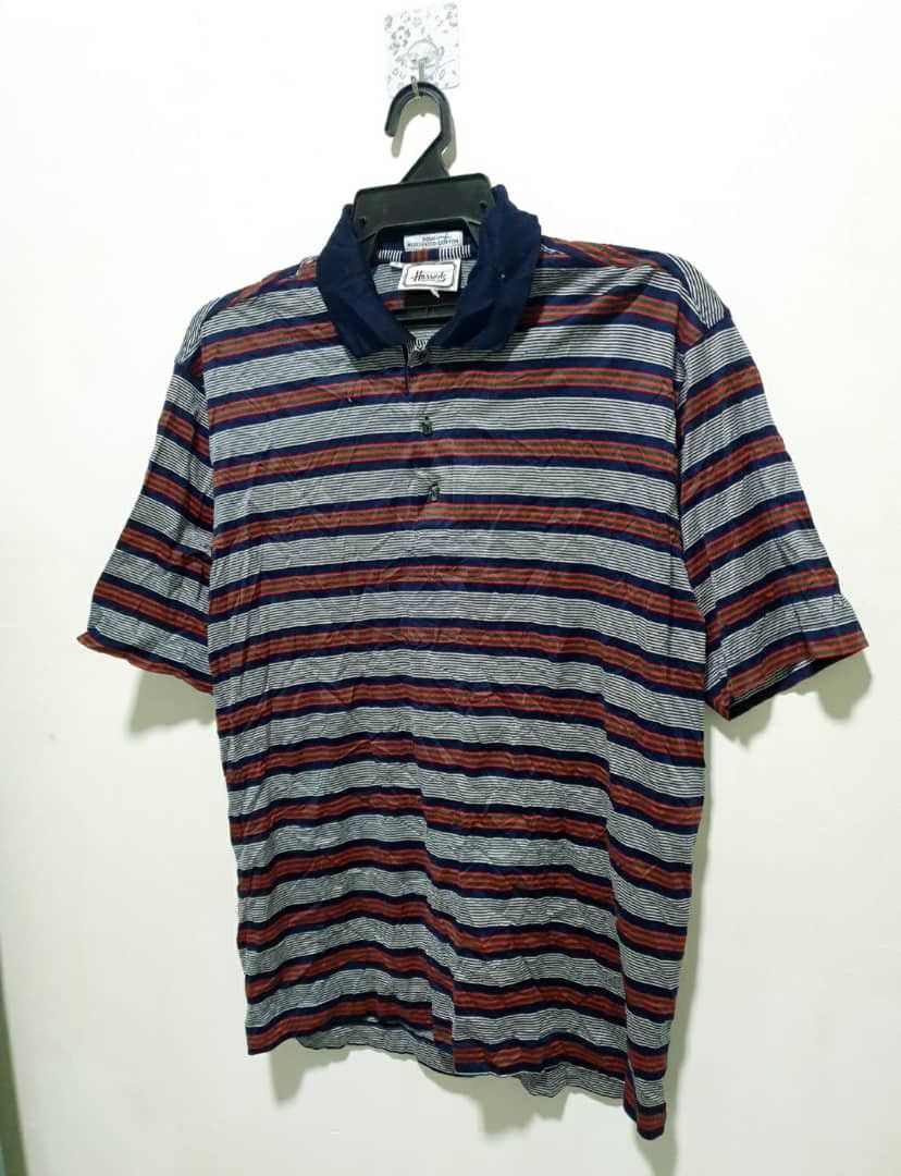 Harrods Harrods stipe polo shirt Size US M / EU 48-50 / 2 - 4 Thumbnail