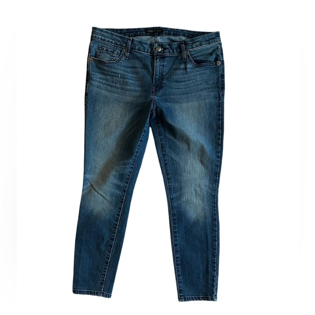 Guess GUESS JEANS Mid-Rise Crop Jean Blue Women’s Size 31. Size 38" / US 16 / IT 52 - 15 Thumbnail