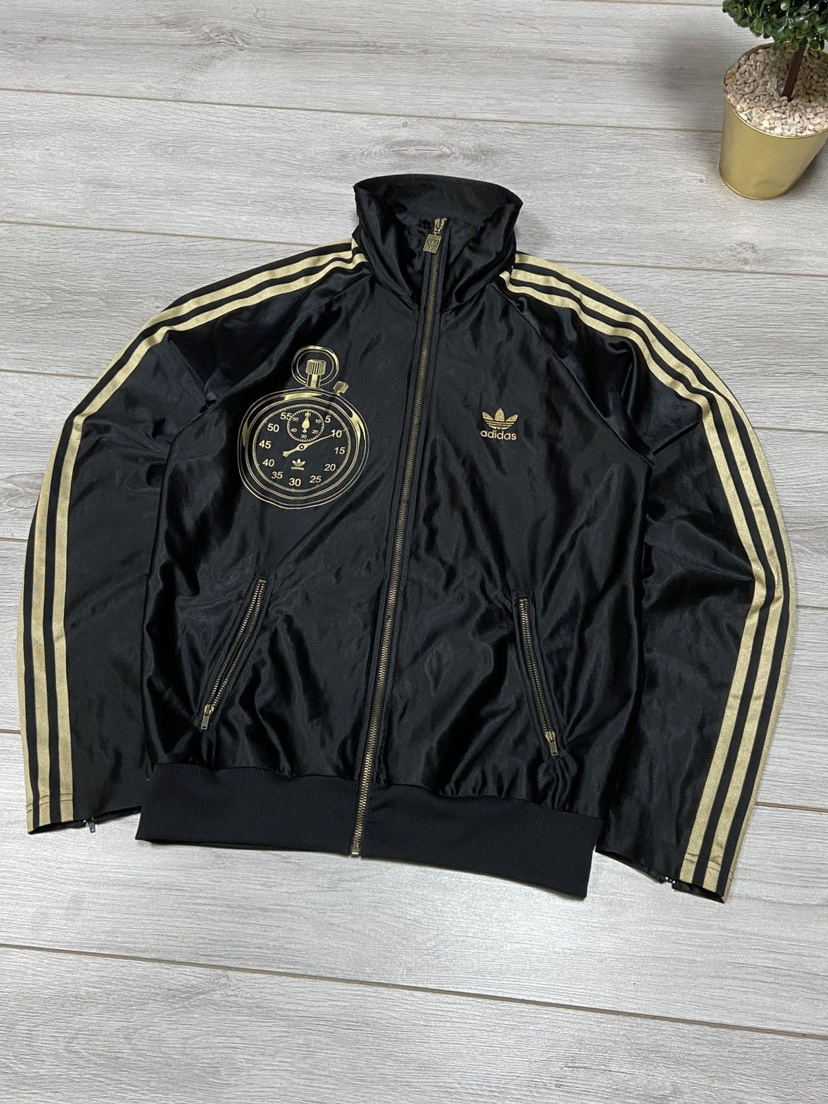 Adidas × Vintage Adidas track watches jacket 1968 sprint vintage Mexico zip Size US M / EU 48-50 / 2 - 3 Thumbnail