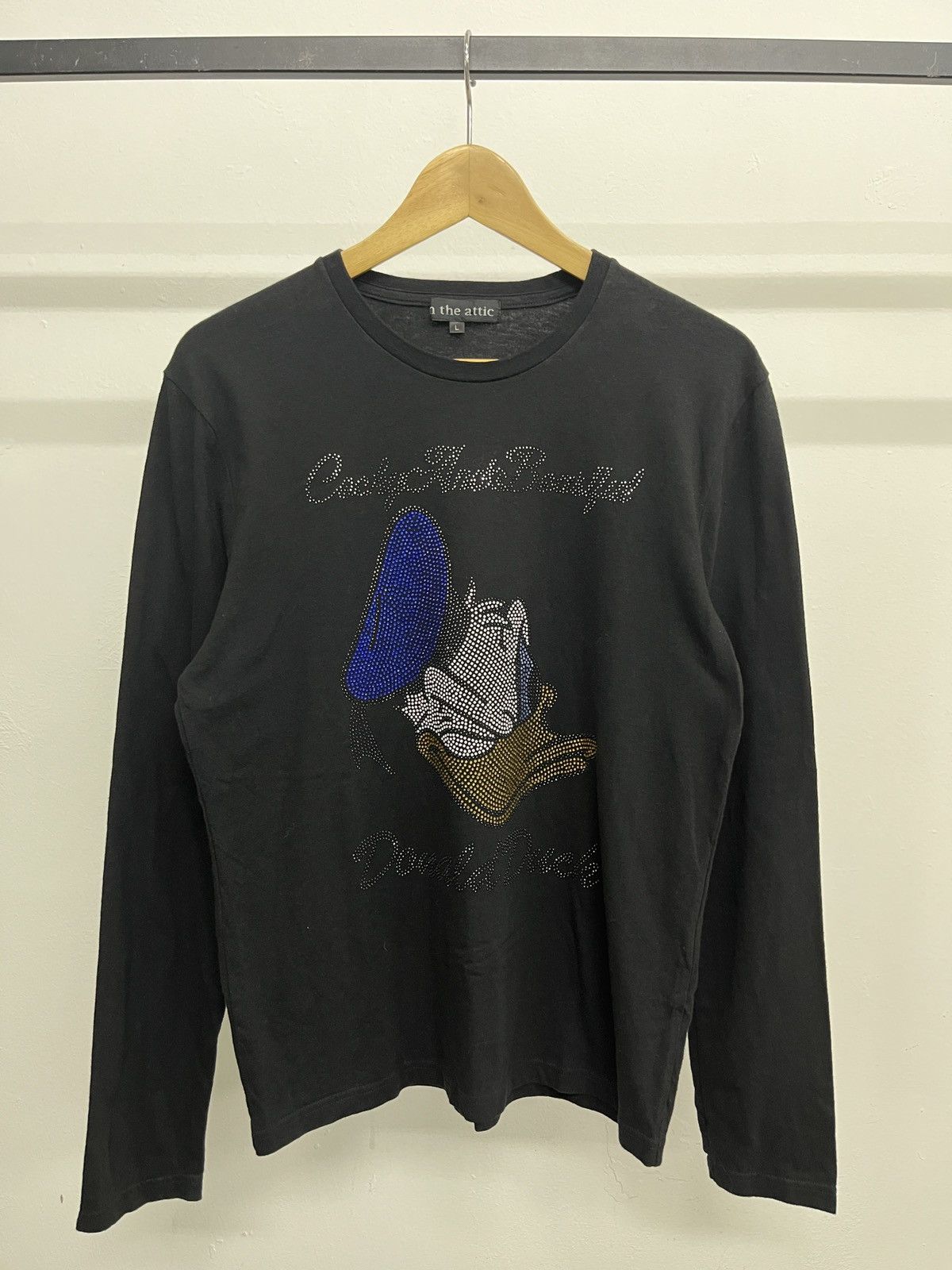 Number (N)ine Intheattic Number Nine Inspired Donald Duck Swarovski Style Size US S / EU 44-46 / 1 - 8 Thumbnail