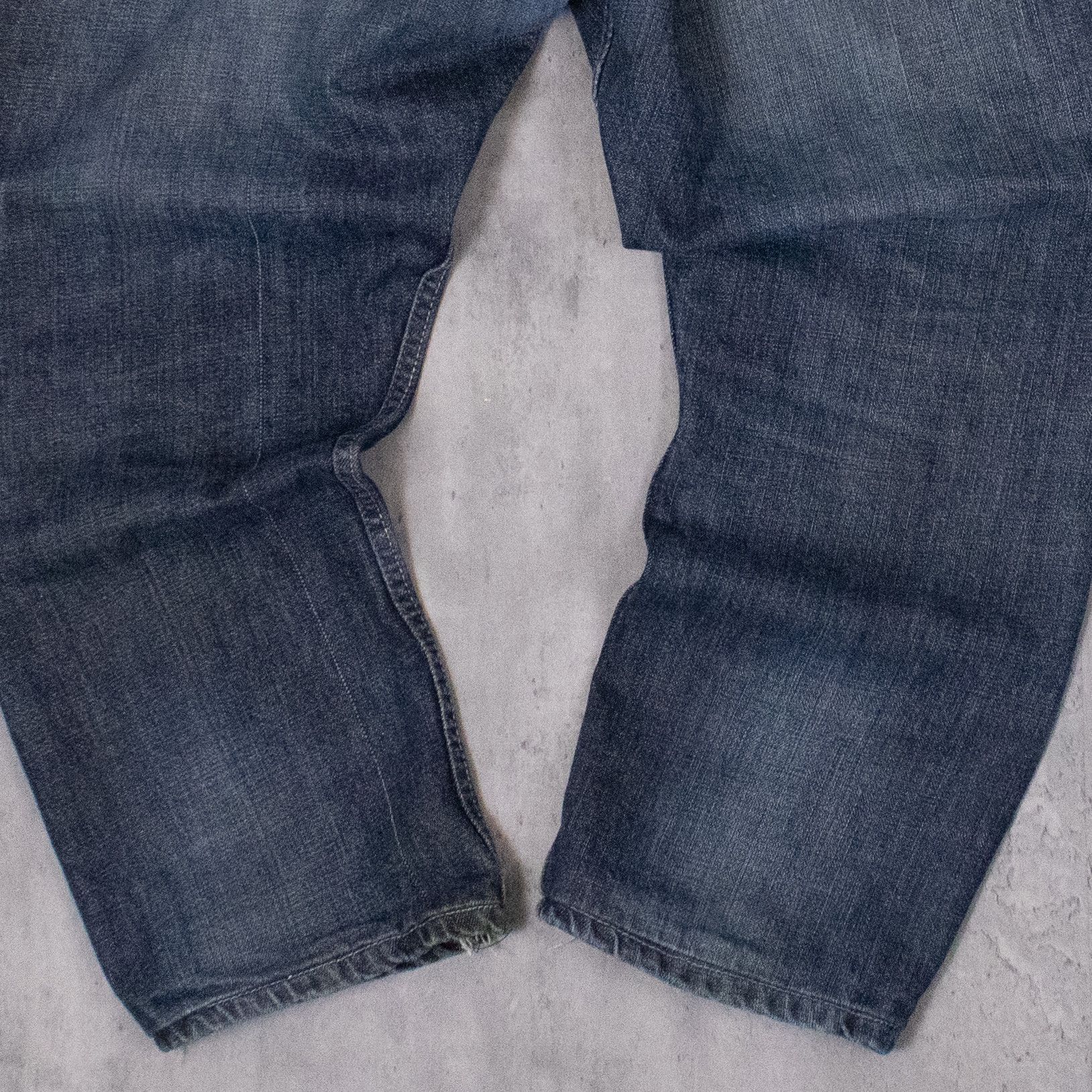 Other Y2K 2000's Smog Baggy Relax Fit Carrot Fit Indigo Denim Size US 36 / EU 52 - 13 Thumbnail