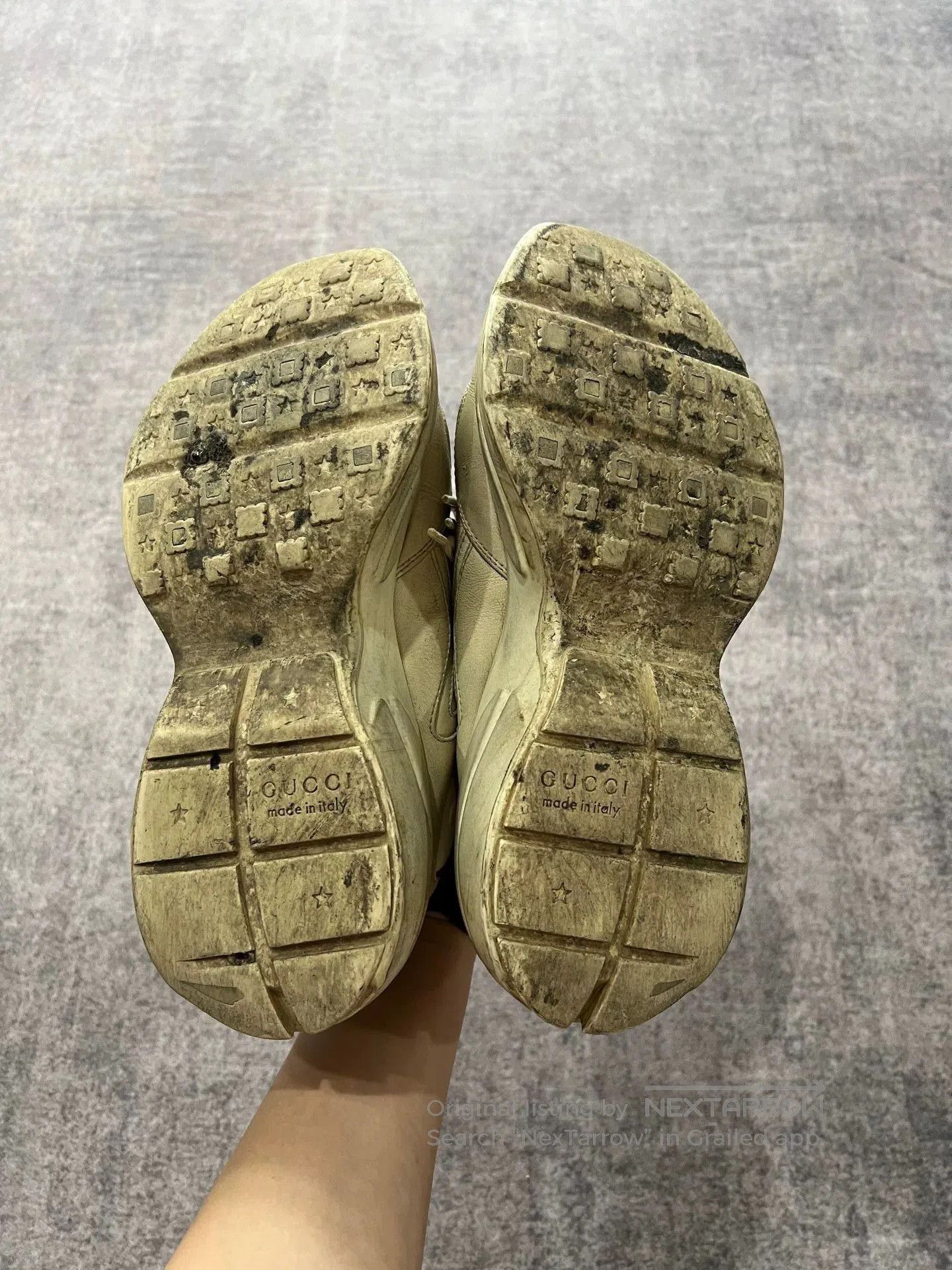 Gucci gucci dad shoes in light beige color. Size US 6.5 / EU 39-40 - 8 Thumbnail