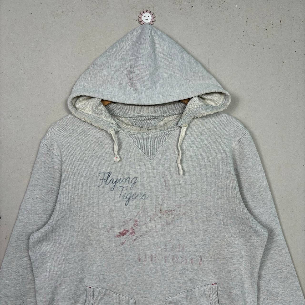 Avirex Vintage Flying Tigers Army Air Force Distressed Hoodie M Size US M / EU 48-50 / 2 - 3 Thumbnail