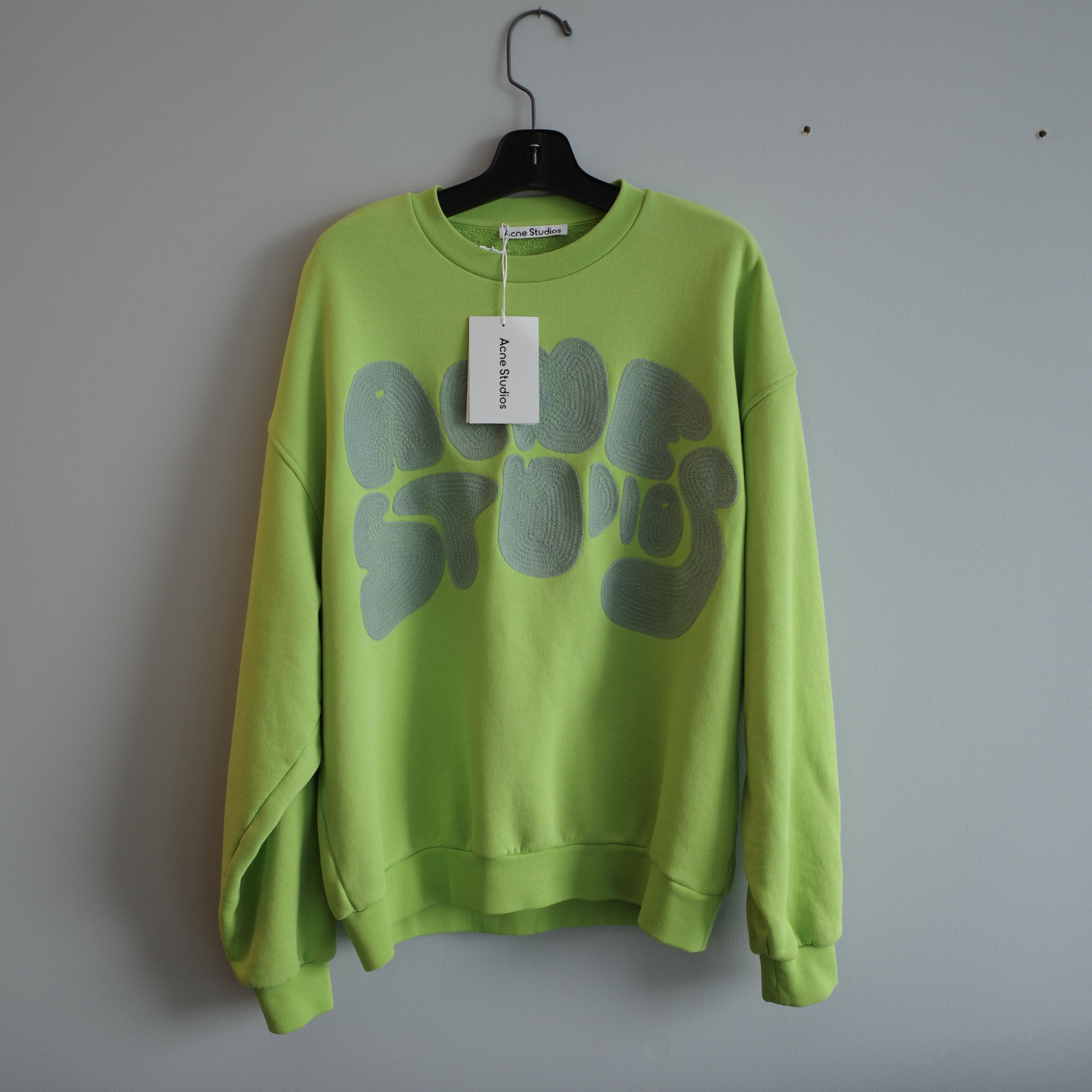 Acne Studios Bubble Logo Sweatshirt Size US L / EU 52-54 / 3 - 13 Thumbnail