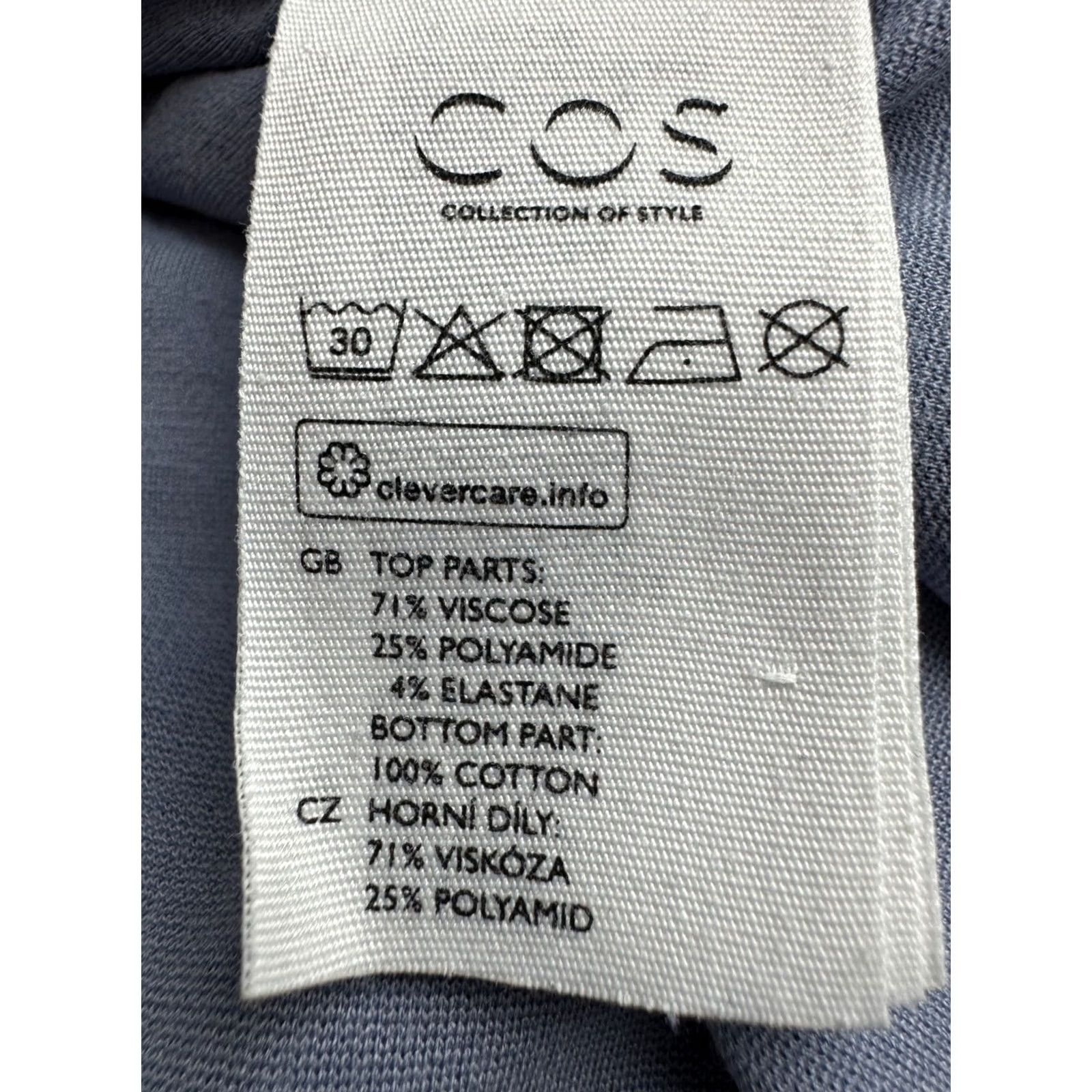 Cos COS blue duffle hem dress Womens Size L Size L / US 10 / IT 46 - 5 Thumbnail