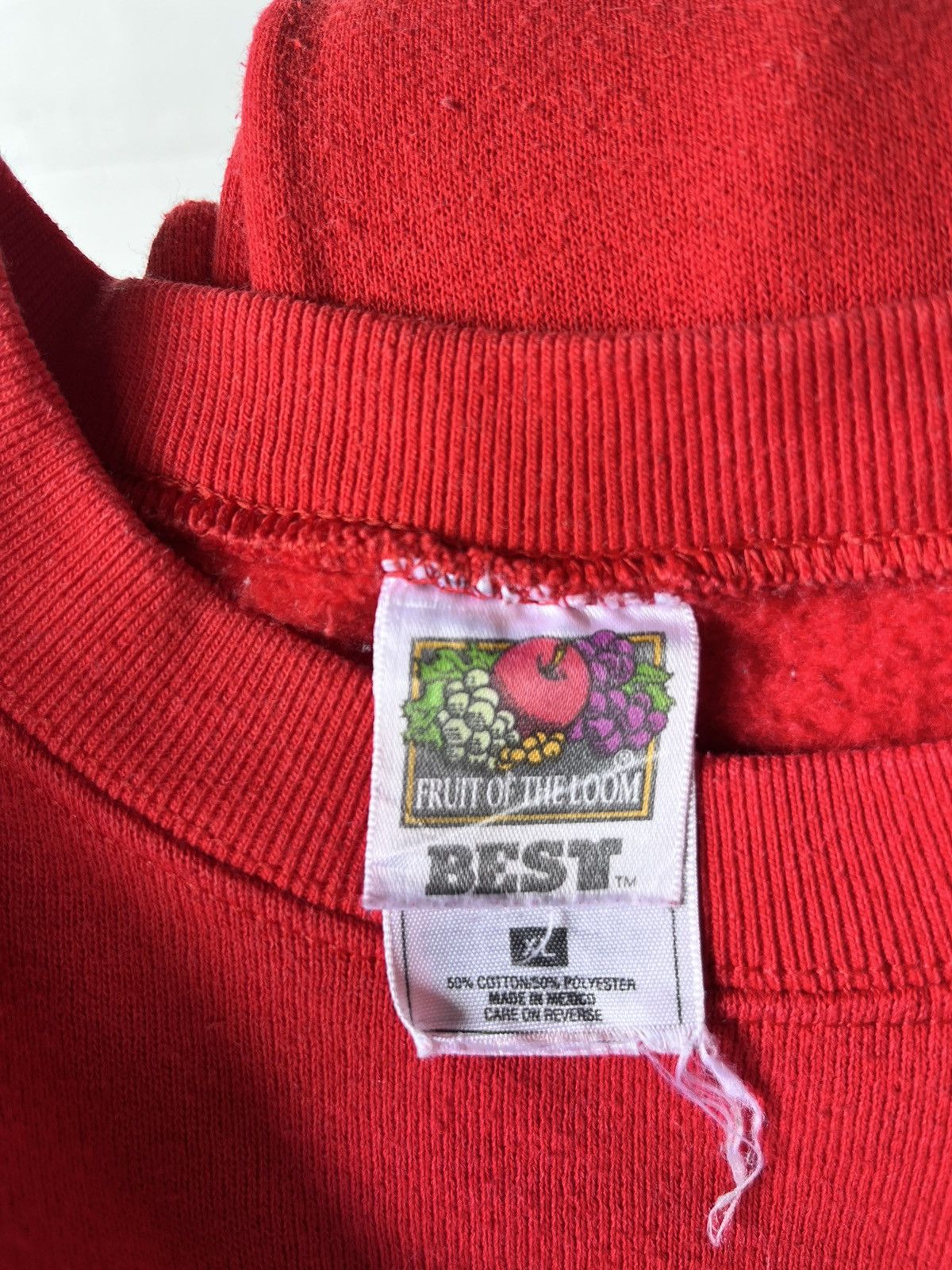 Fruit Of The Loom Vintage 2002 Nebraska Huskers Sweatshirt Size US XL / EU 56 / 4 - 5 Thumbnail