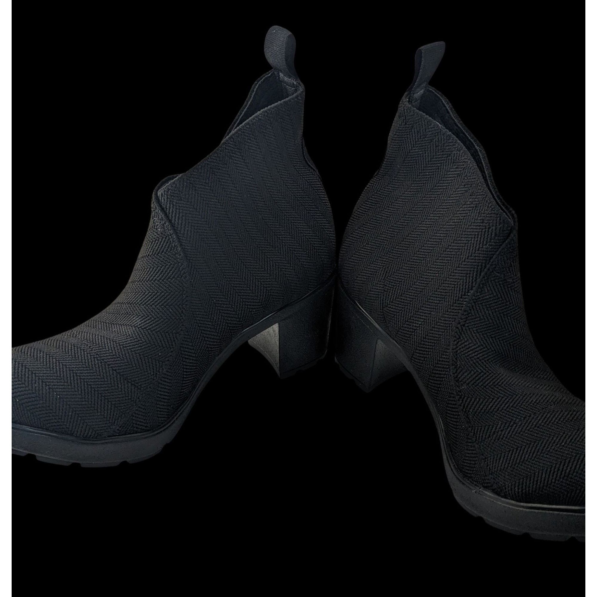 Other Charleston Shoe Cypress Boot Black Size 8 Textured Heeled An Size US 8 / IT 38 - 9 Thumbnail