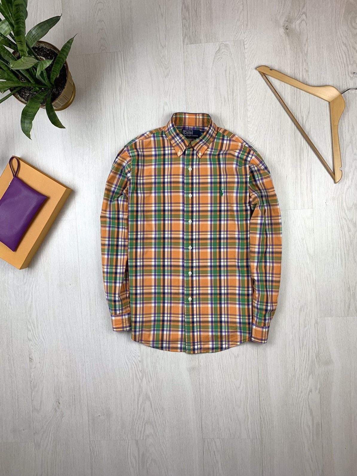 Polo Ralph Lauren Polo Ralph Lauren Vintage LS Mens Plaid Button Shirt Size M Size US M / EU 48-50 / 2 - 1 Thumbnail