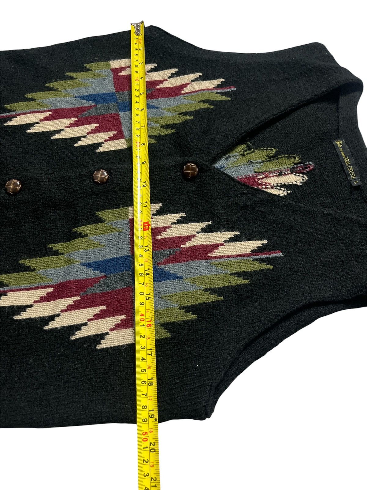 Native VINTAGE NATIVE NAVAJO VEST by REAL CRUSH Size US L / EU 52-54 / 3 - 7 Thumbnail