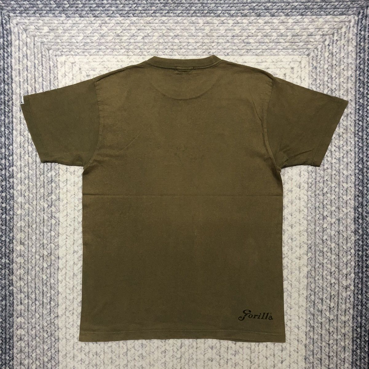 Vintage Rare Distressed Vintage Y2K Gorilla Spellout Streetwear Tees Size US M / EU 48-50 / 2 - 9 Thumbnail